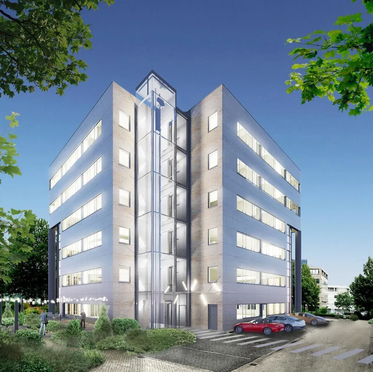 Facade/entrance in Via Suites Facade/entrance in Via Suites