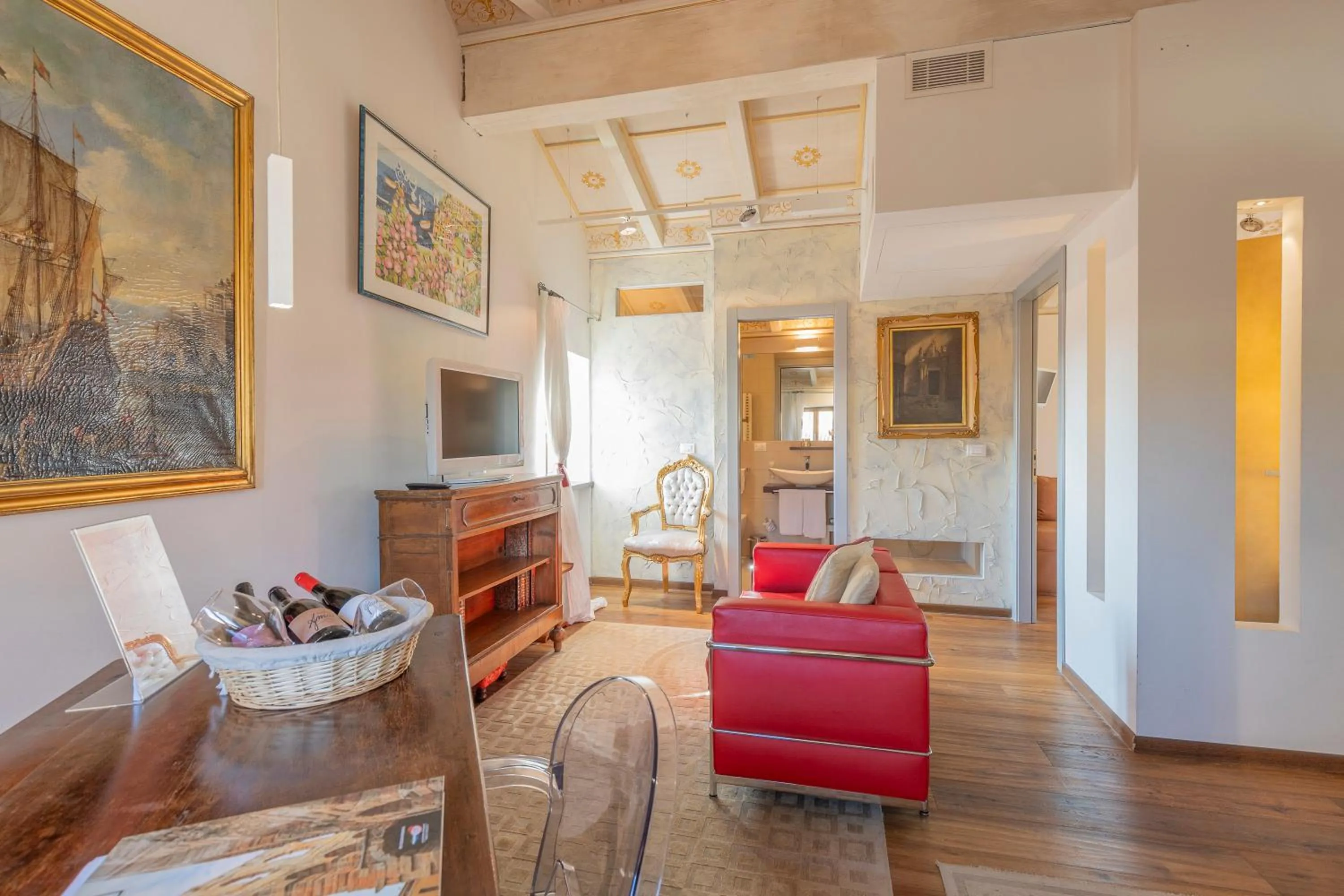 Living room in Le Suite Di Giulietta