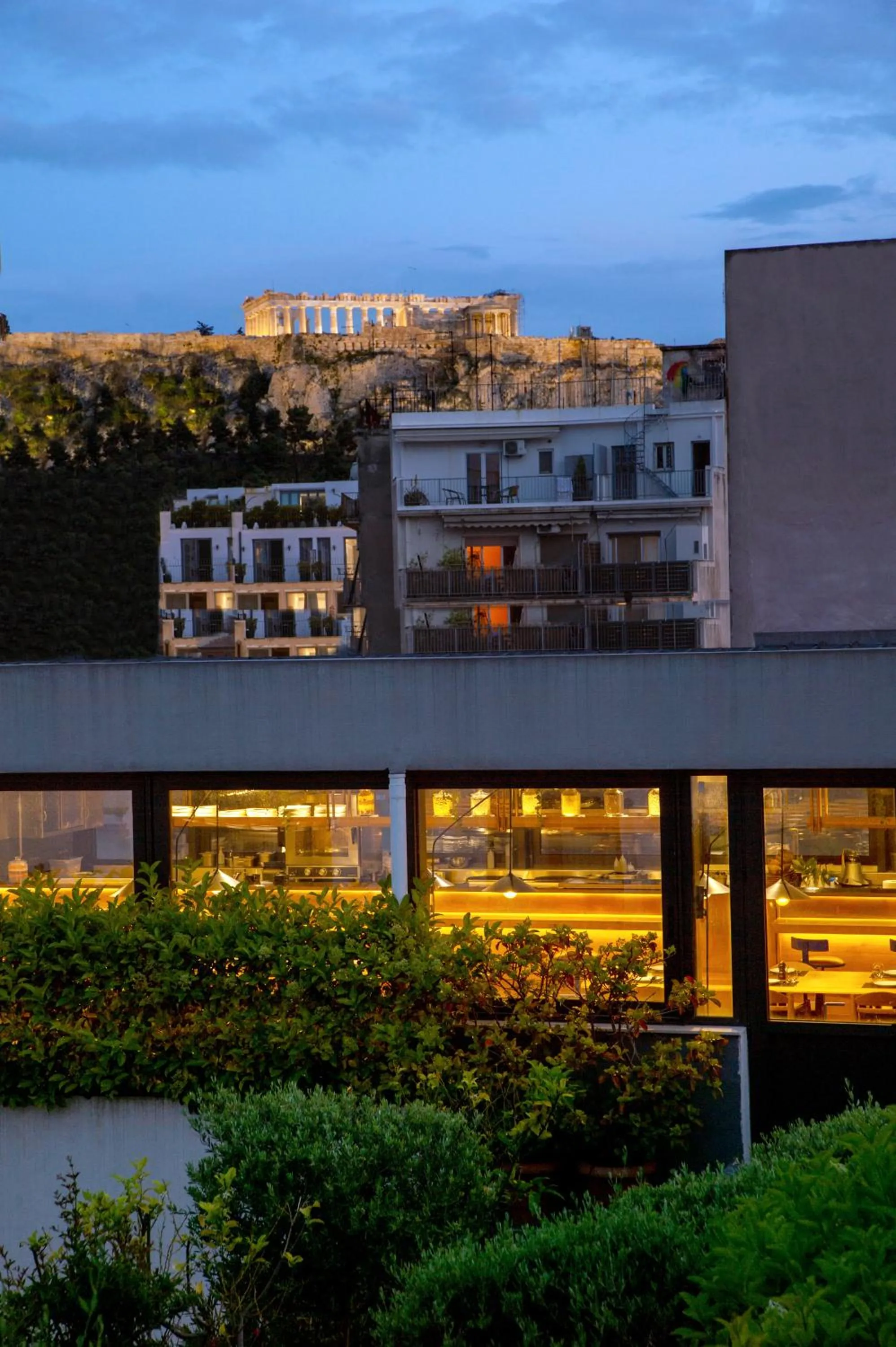 Night in The Editor Hotel Athens