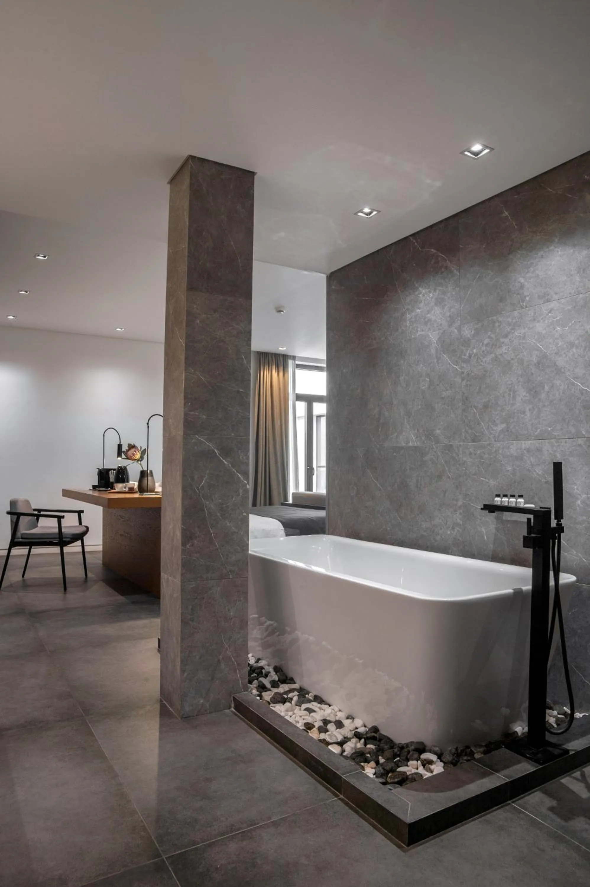 Bathroom in The Editor Hotel Athens