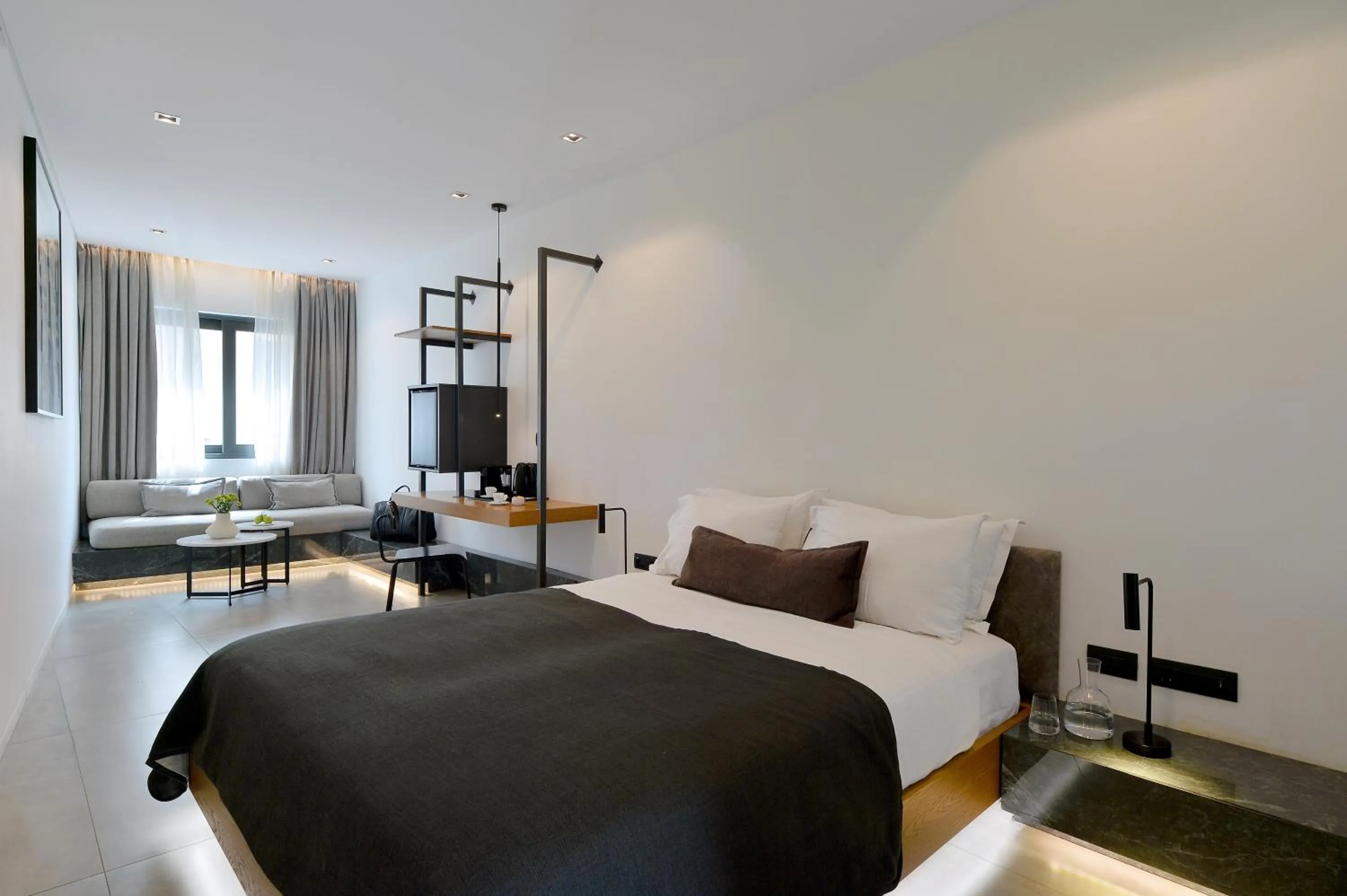 Bedroom, Bed in The Editor Hotel Athens