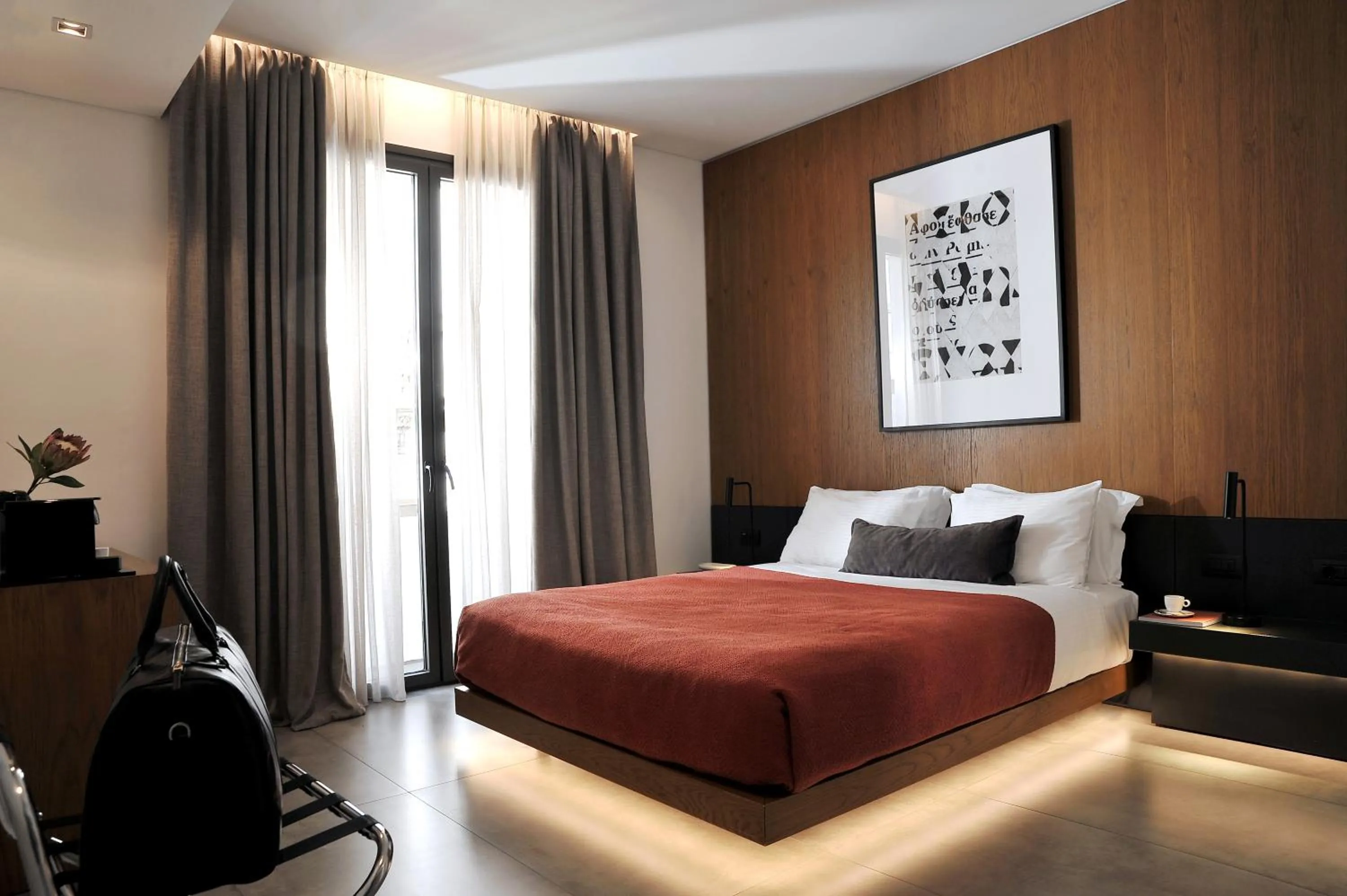 Bedroom, Bed in The Editor Hotel Athens