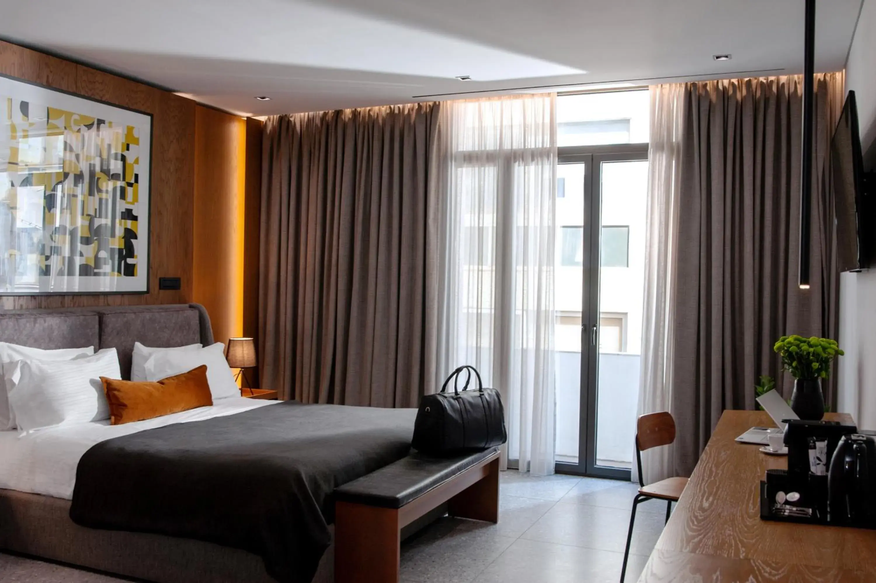 Photo of the whole room, Bed in The Editor Hotel Athens Photo of the whole room, Bed in The Editor Hotel Athens