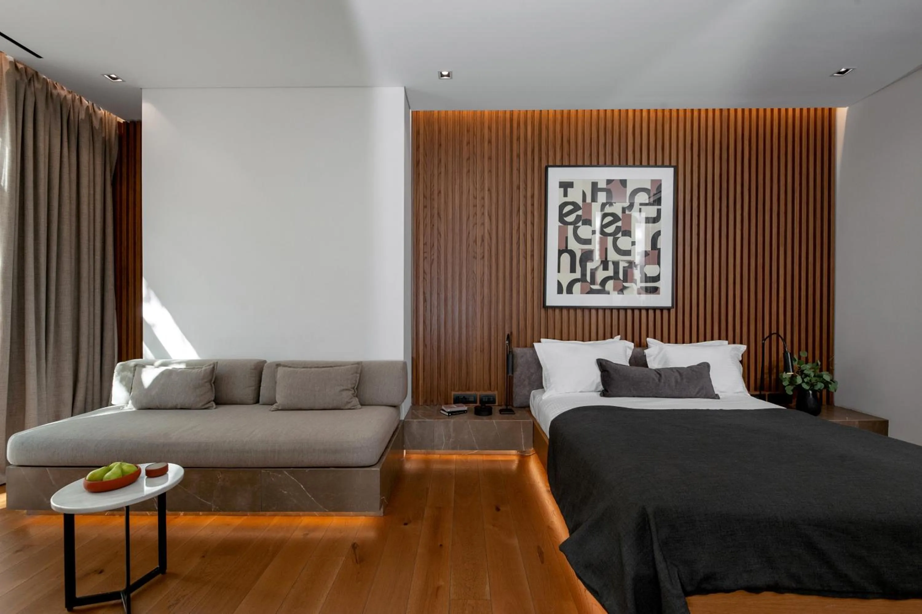 Photo of the whole room, Bed in The Editor Hotel Athens