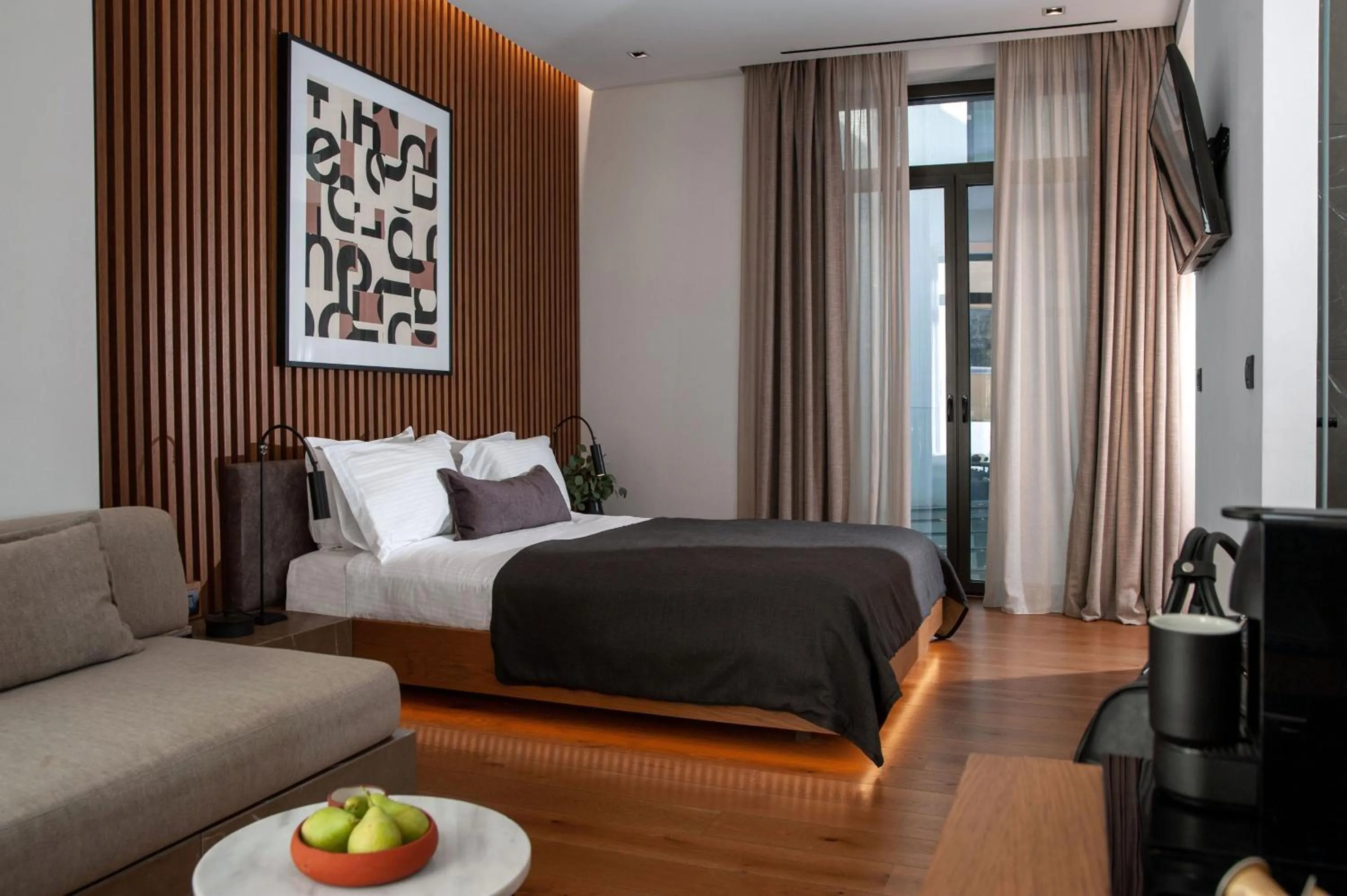 Bedroom, Bed in The Editor Hotel Athens