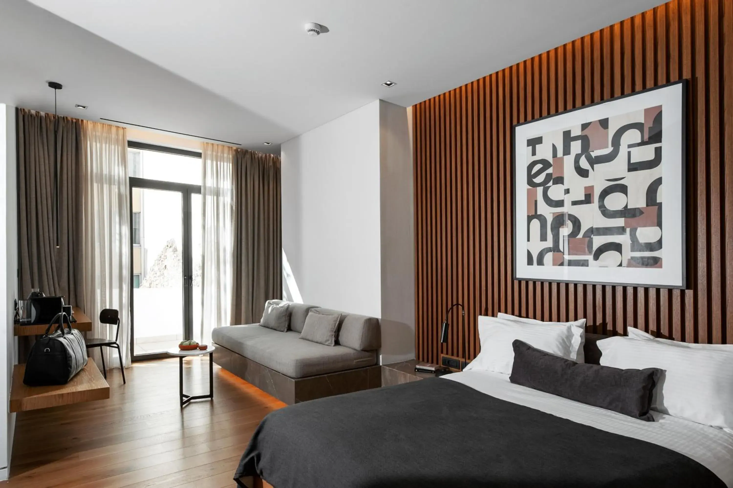 Photo of the whole room, Bed in The Editor Hotel Athens Photo of the whole room, Bed in The Editor Hotel Athens