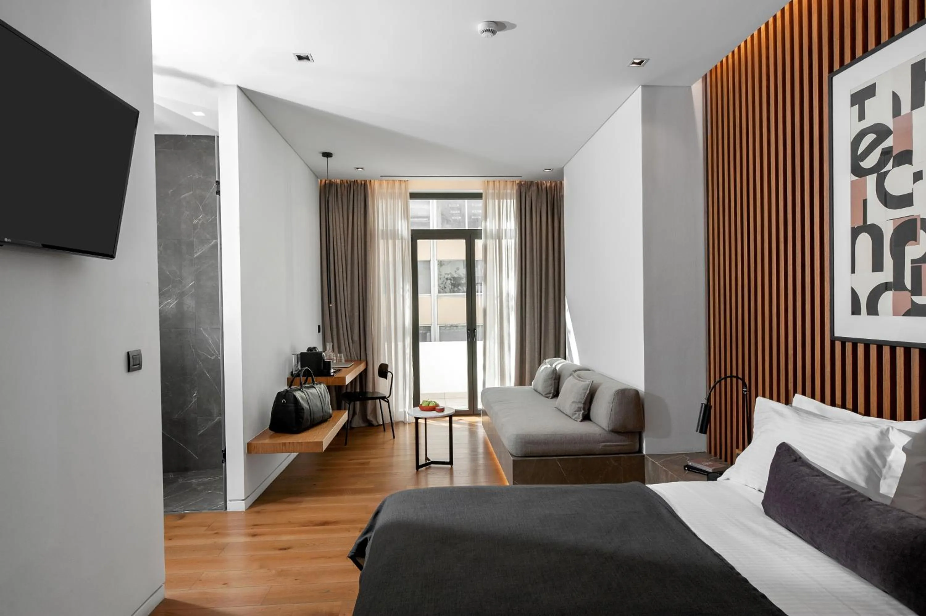 Photo of the whole room, Bed in The Editor Hotel Athens