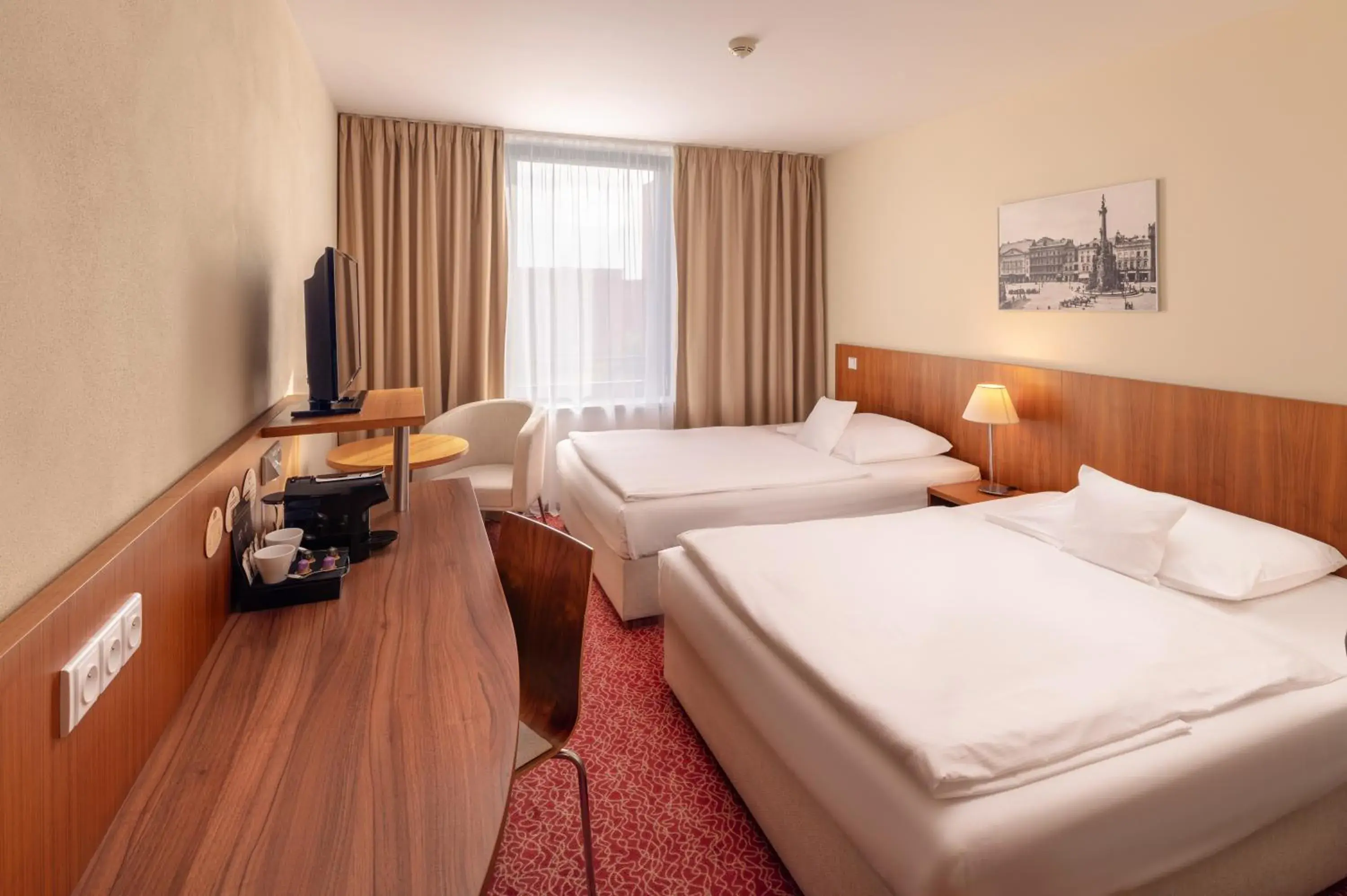 Bed in Clarion Congress Hotel Olomouc Bed in Clarion Congress Hotel Olomouc