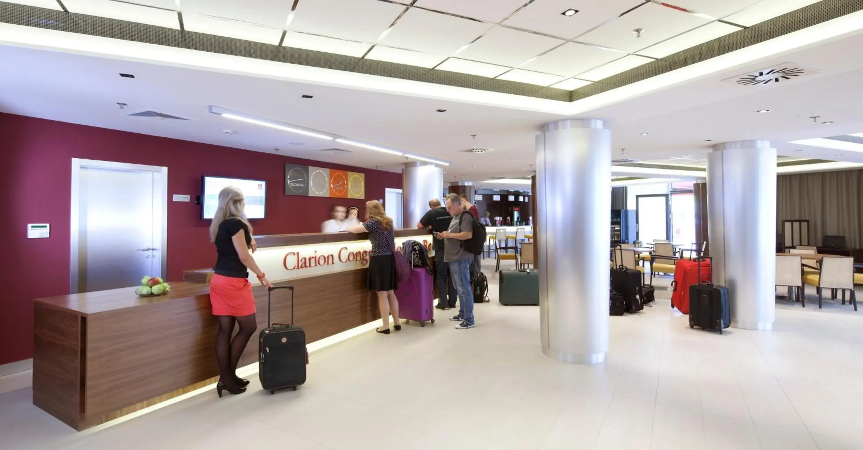 Lobby or reception in Clarion Congress Hotel Olomouc Lobby or reception in Clarion Congress Hotel Olomouc