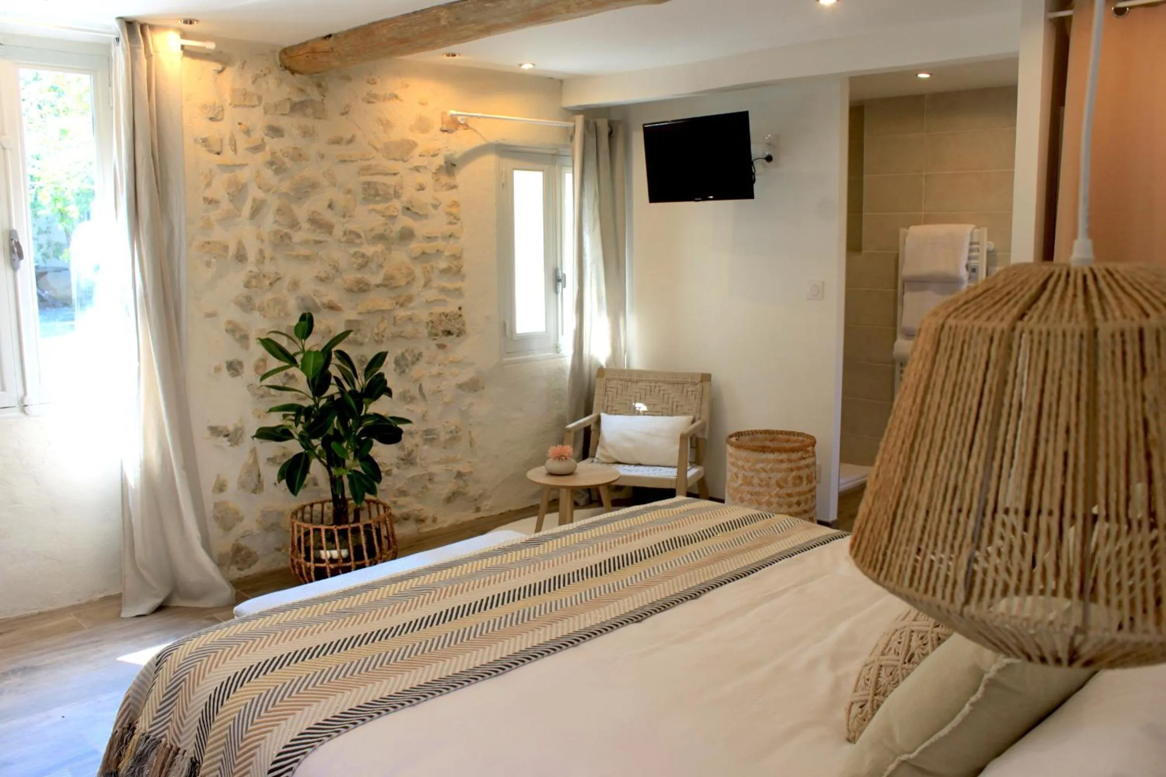 Bedroom in Les Maisons du O