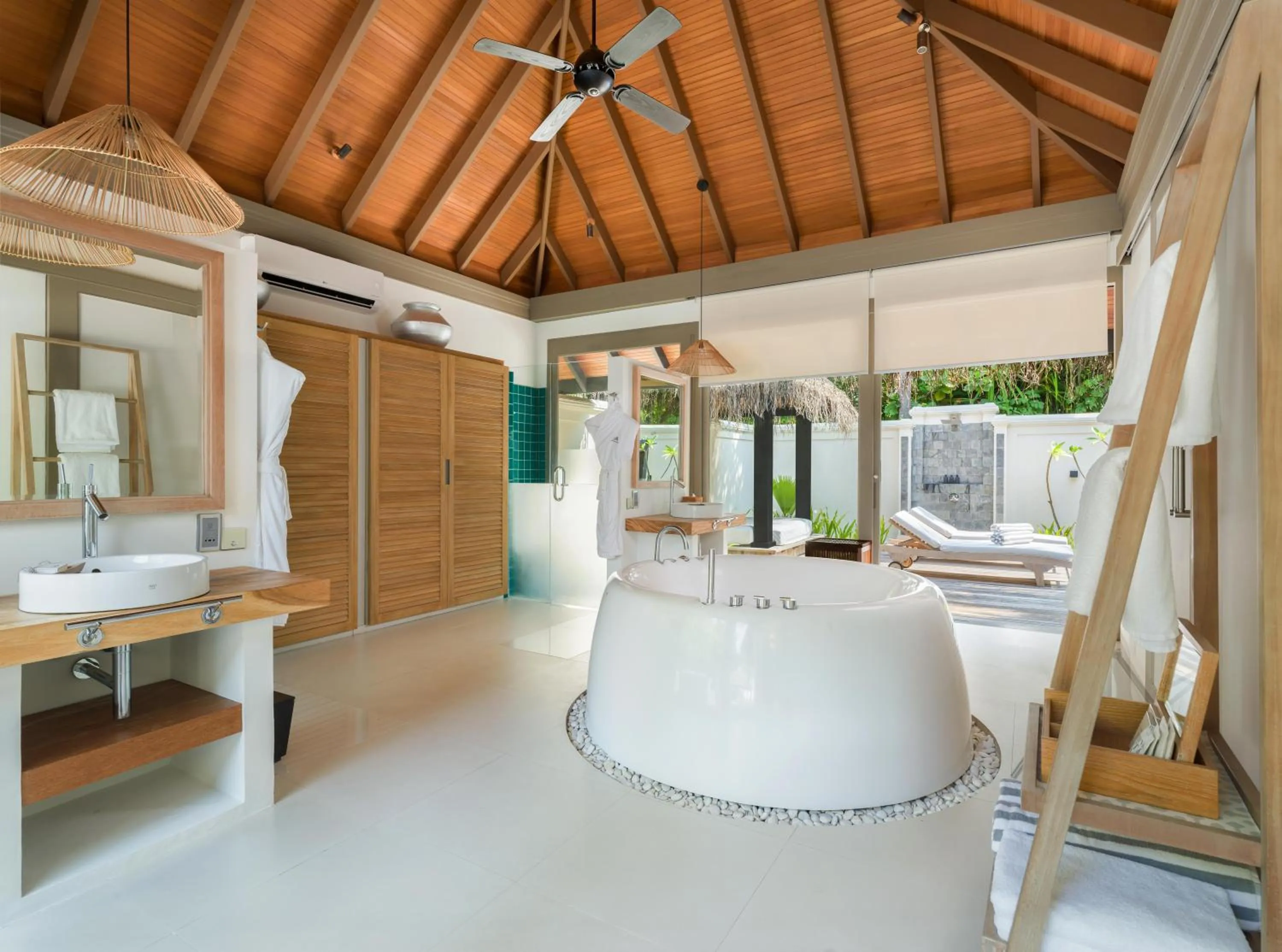 Shower in JA Manafaru, The Real Maldives - Complimentary Seaplane for 7 nights and more - Stay period until 23 Dec 2025