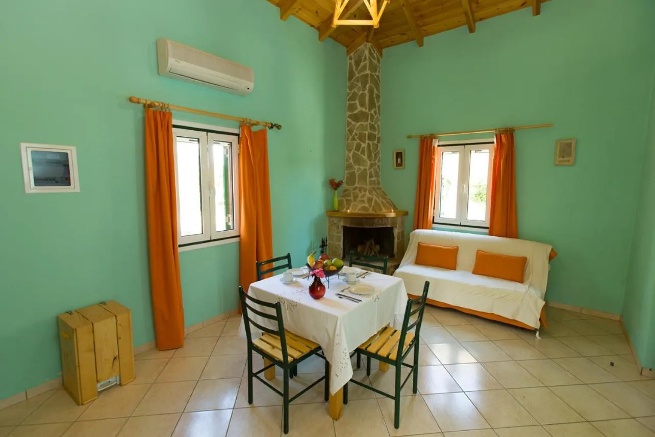 Living room, Bed in FOUFAS HOUSES