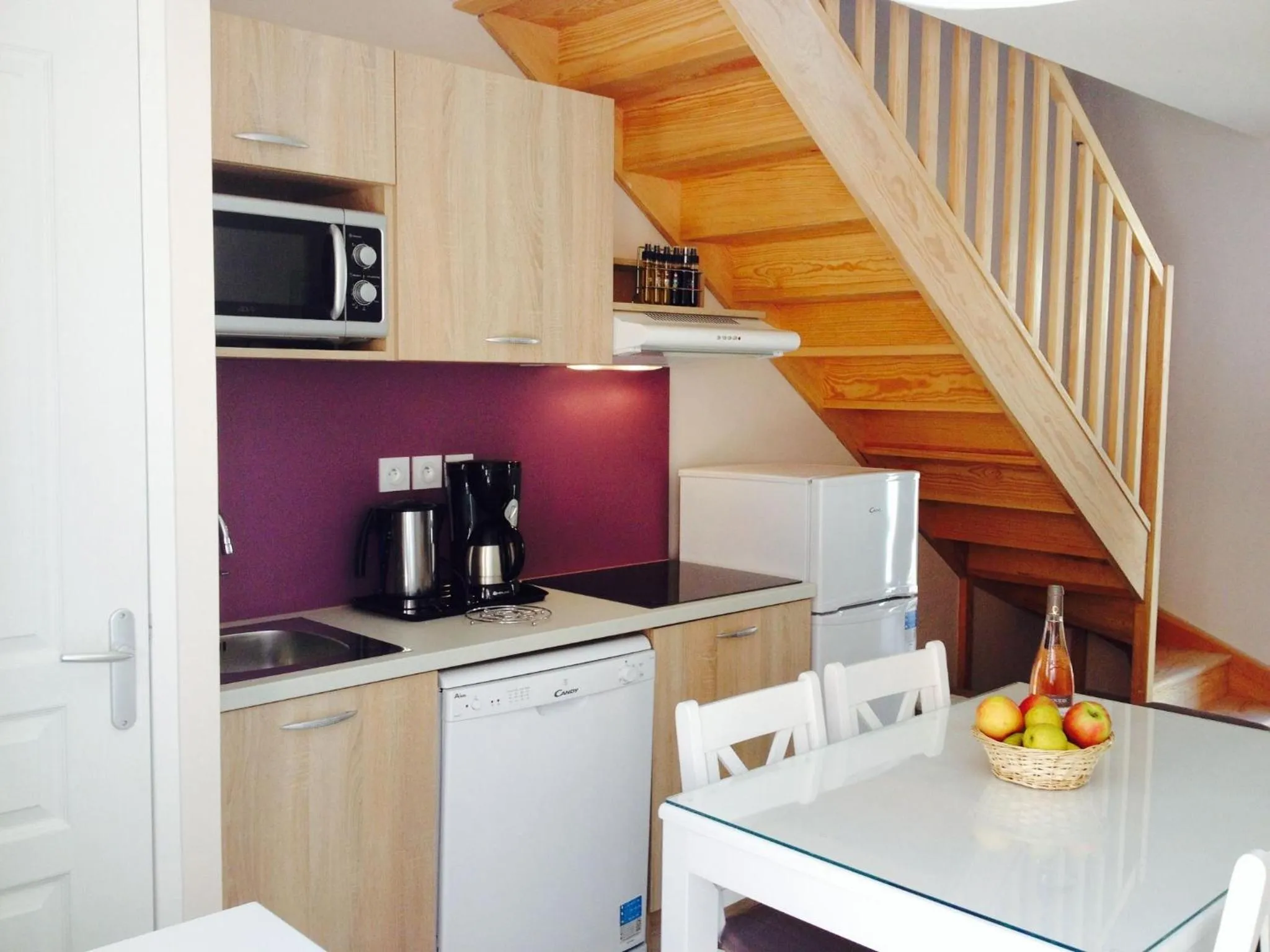 Kitchen or kitchenette in Résidence Odalys Le Mas des Alpilles