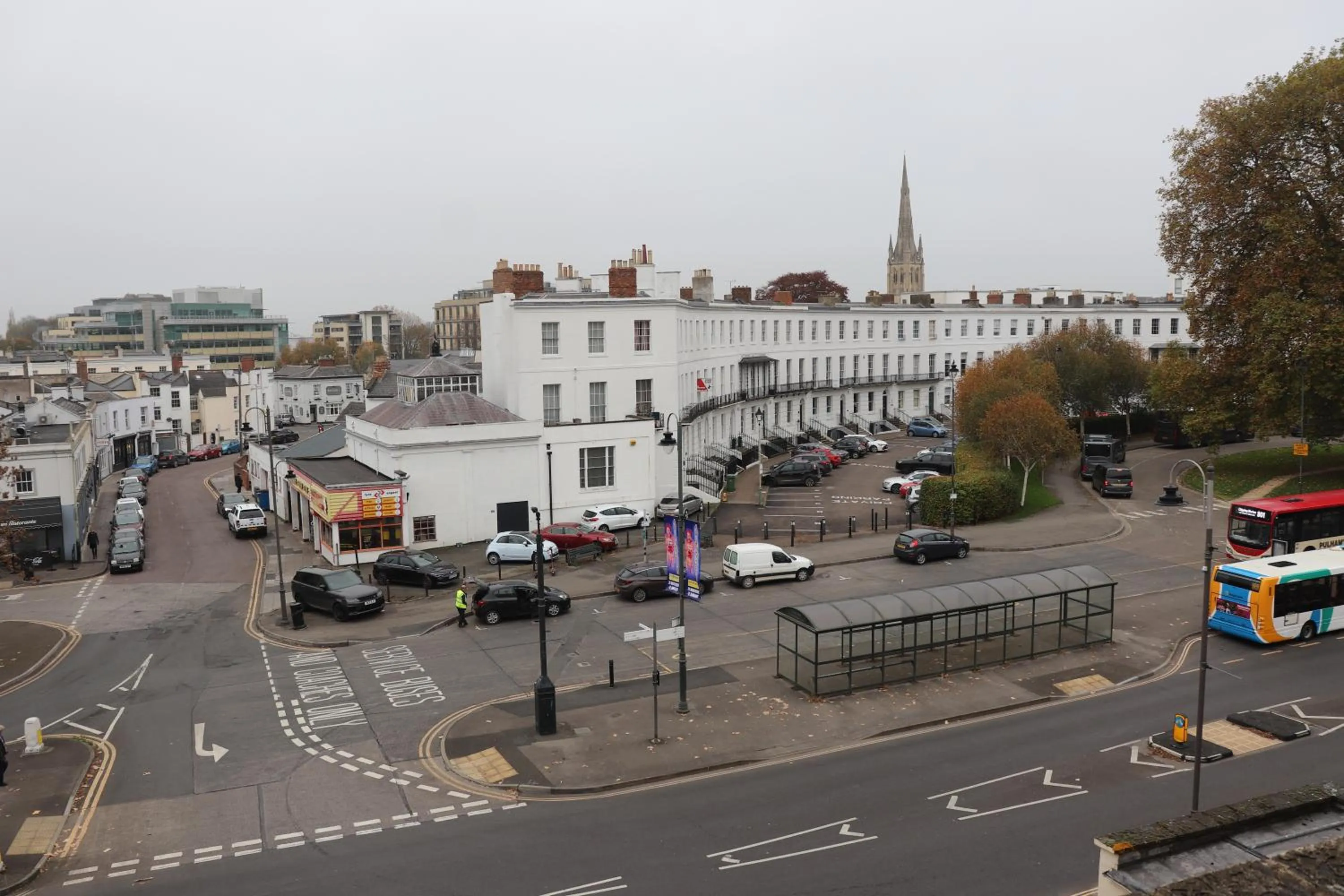 Bird's eye view in Rooms on The Prom