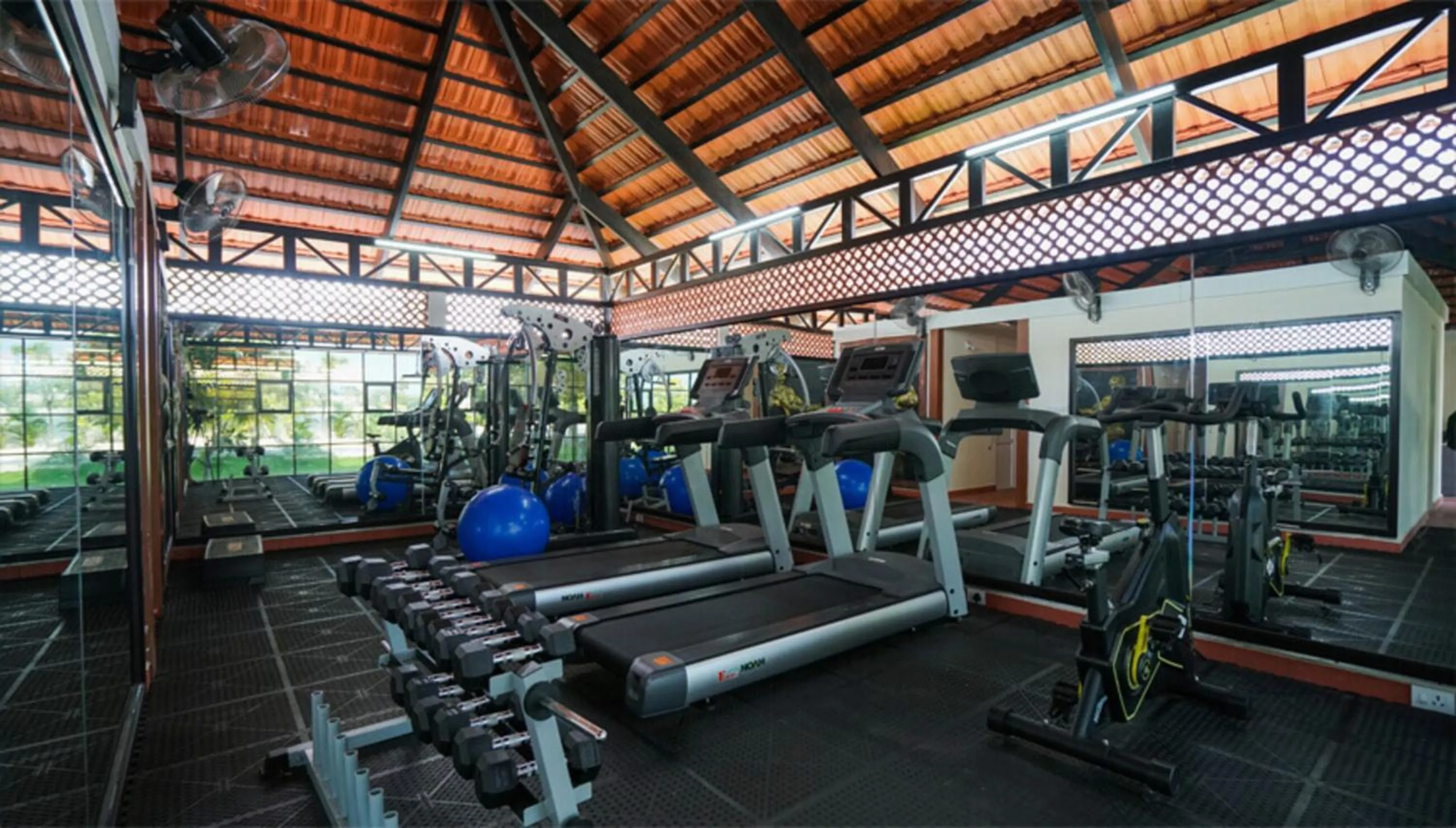 Fitness centre/facilities in Annai Resorts & Spa