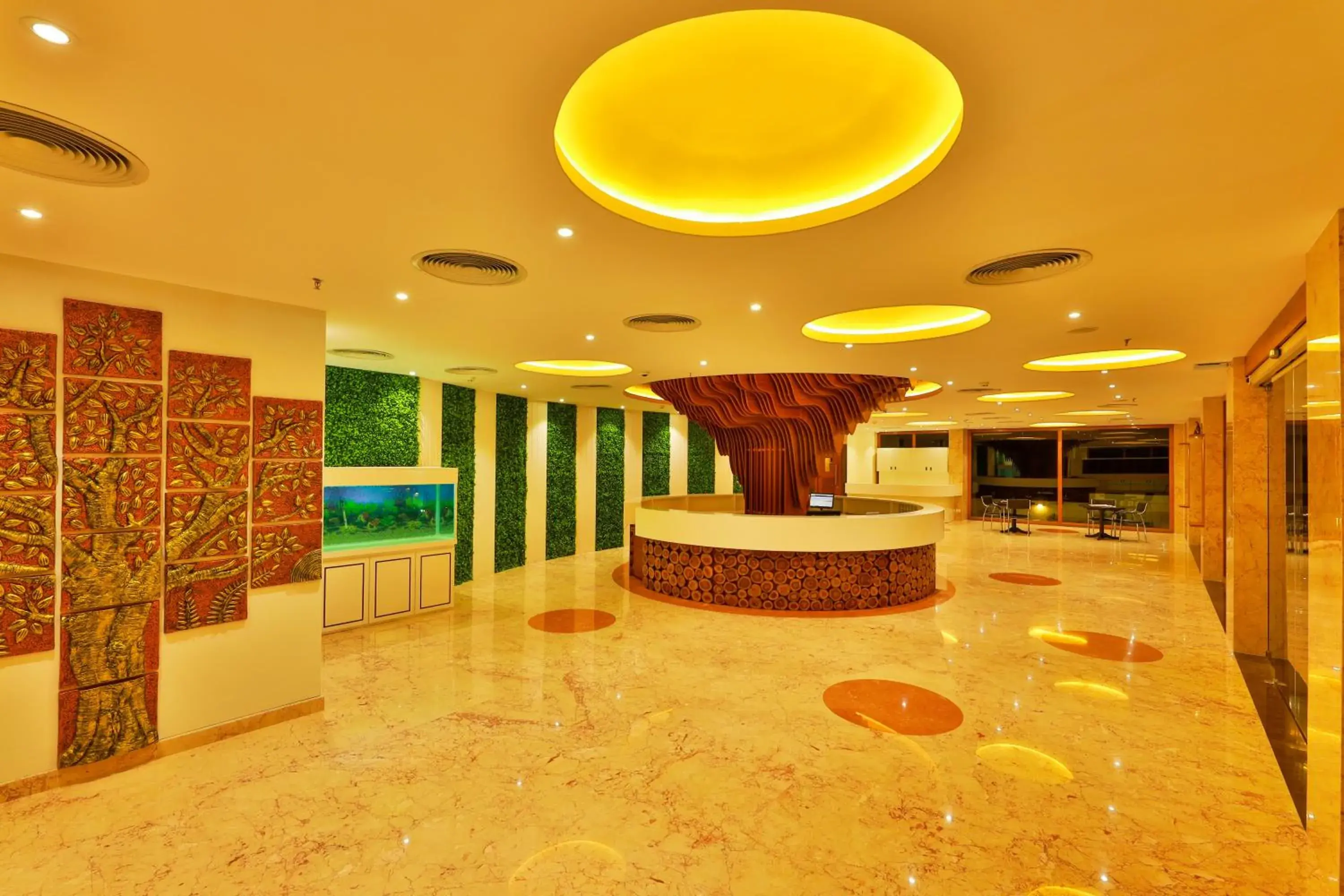 Lobby or reception in Annai Resorts & Spa Lobby or reception in Annai Resorts & Spa