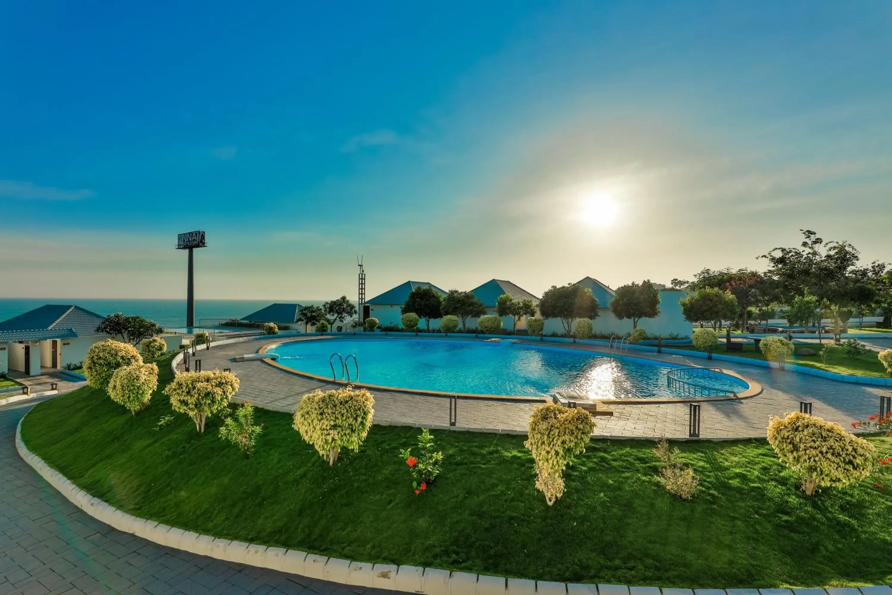 Pool view in Annai Resorts & Spa Pool view in Annai Resorts & Spa