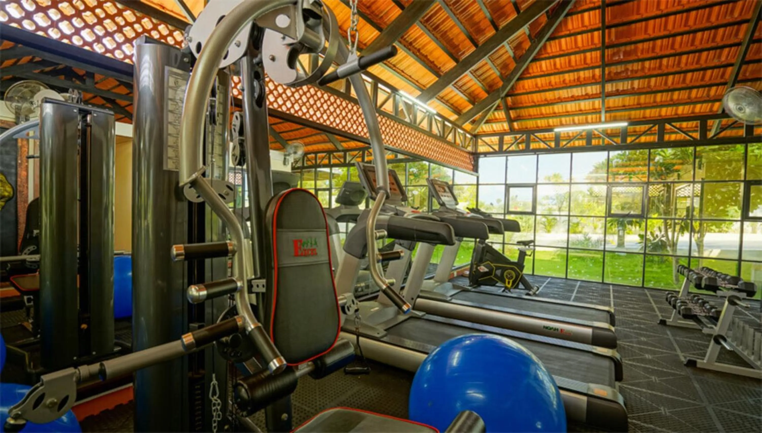 Fitness centre/facilities in Annai Resorts & Spa