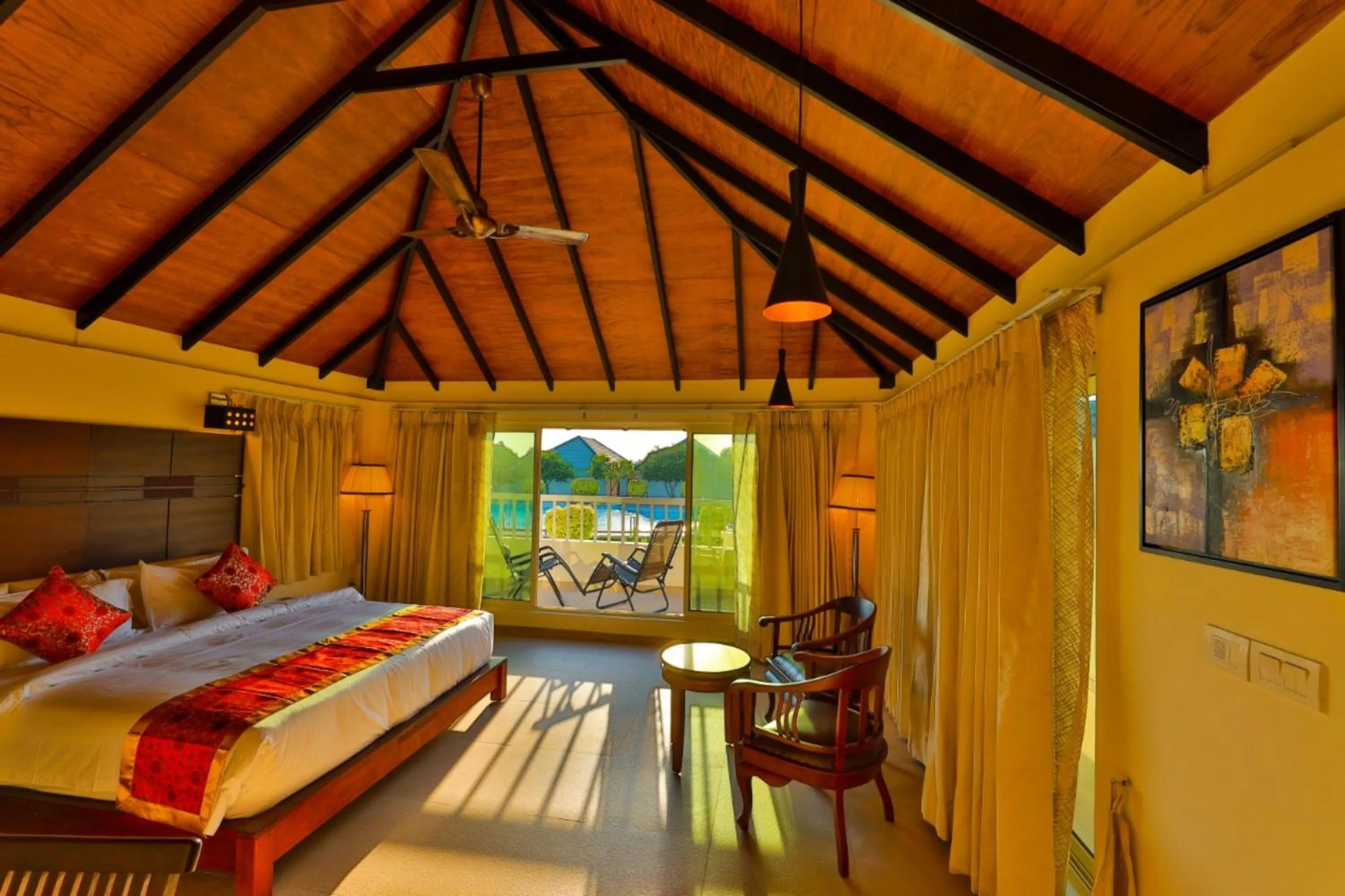Bedroom, Bed in Annai Resorts & Spa