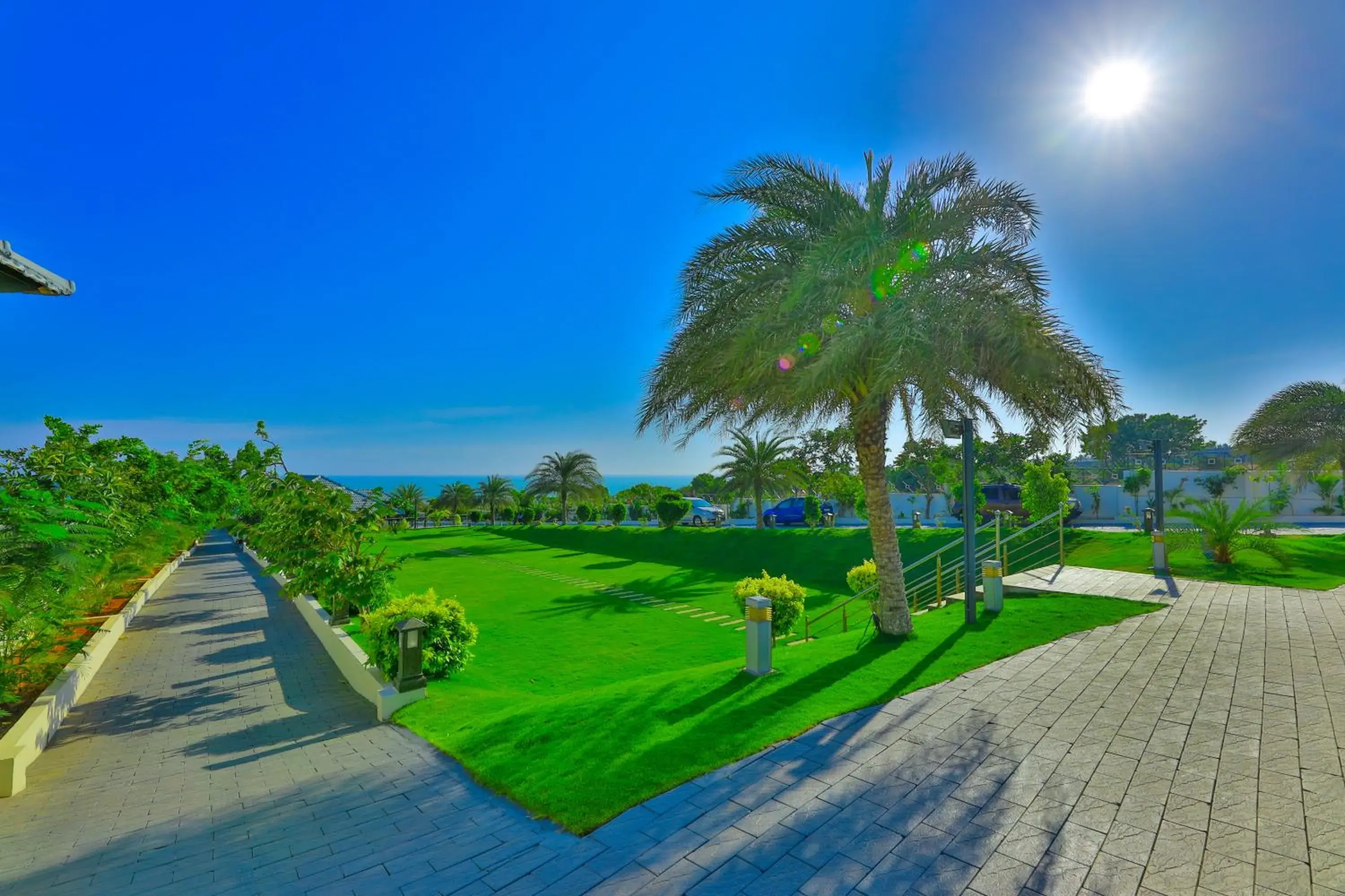 Garden view in Annai Resorts & Spa Garden view in Annai Resorts & Spa