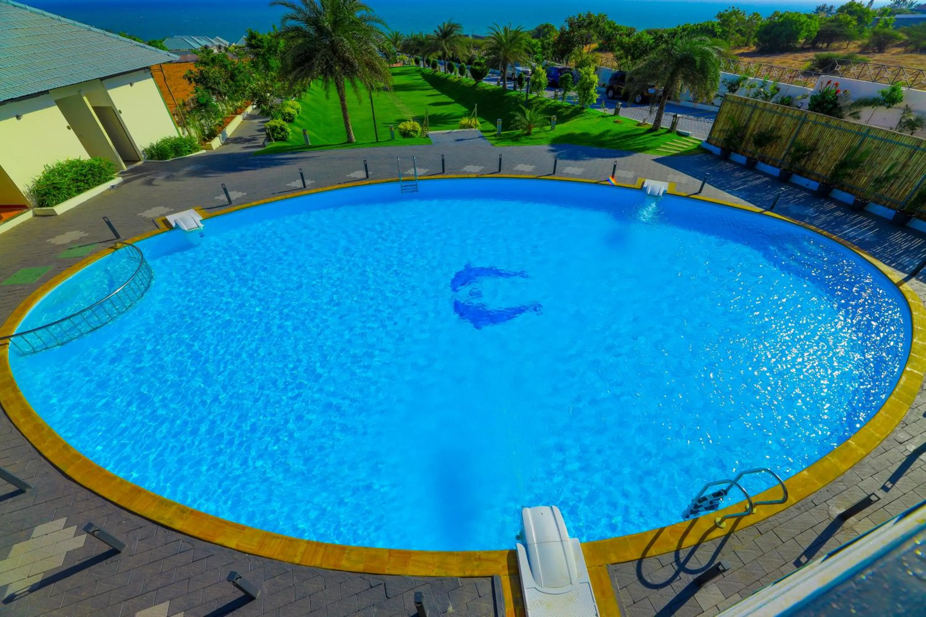 Pool view in Annai Resorts & Spa