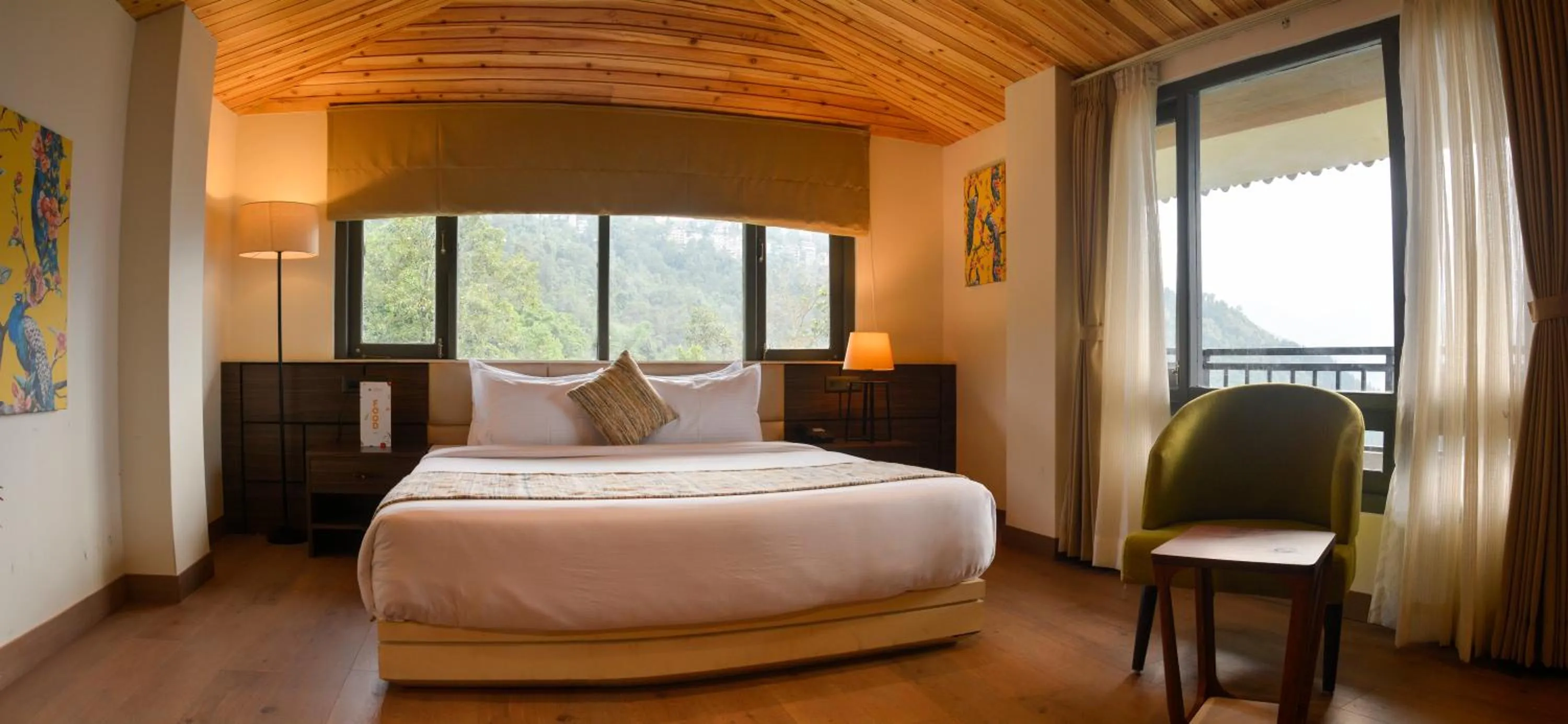 Bed in Udaan Olive Hotel & Spa, Pelling