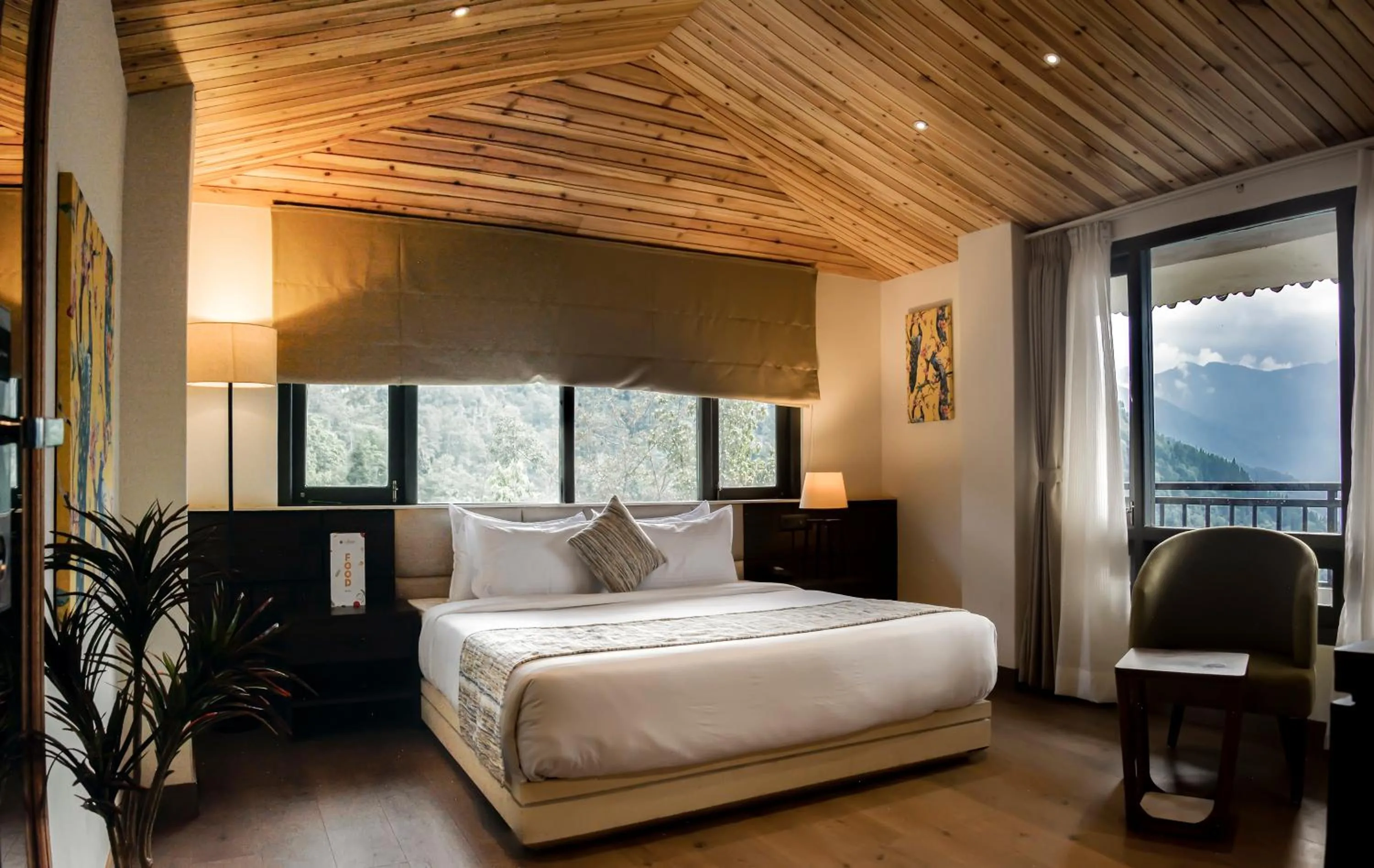 Bed in Udaan Olive Hotel & Spa, Pelling
