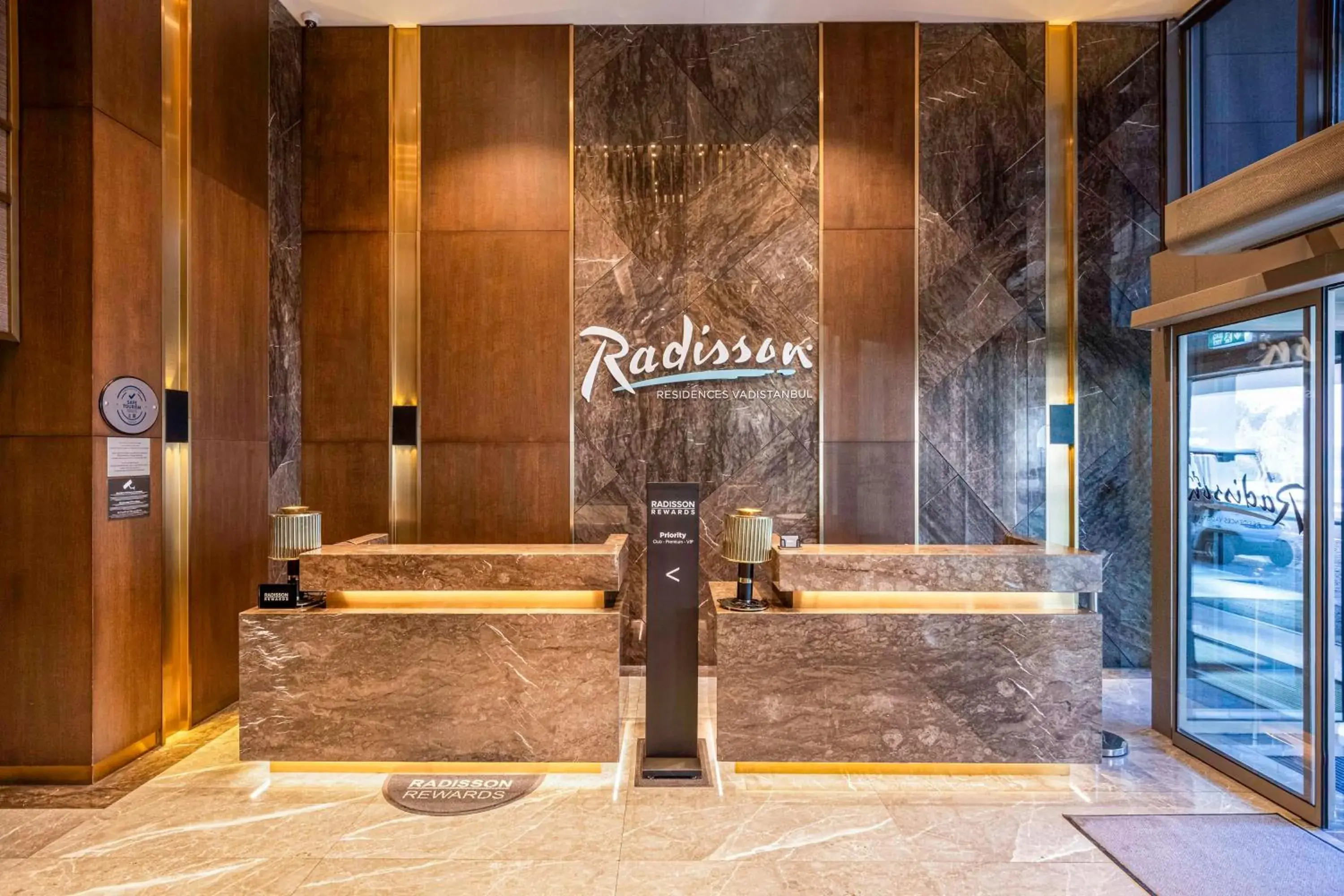Lobby or reception in Radisson Residences Vadistanbul Lobby or reception in Radisson Residences Vadistanbul