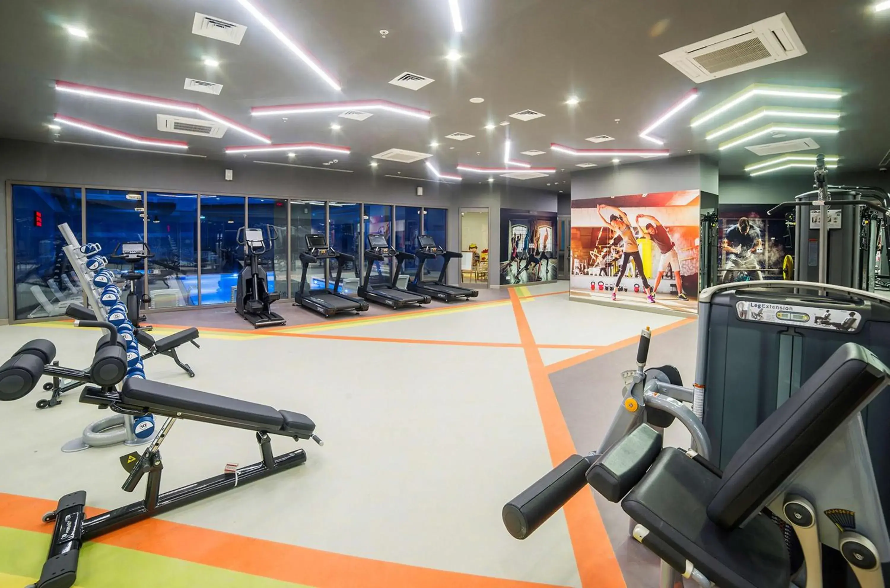 Fitness centre/facilities in Radisson Residences Vadistanbul Fitness centre/facilities in Radisson Residences Vadistanbul