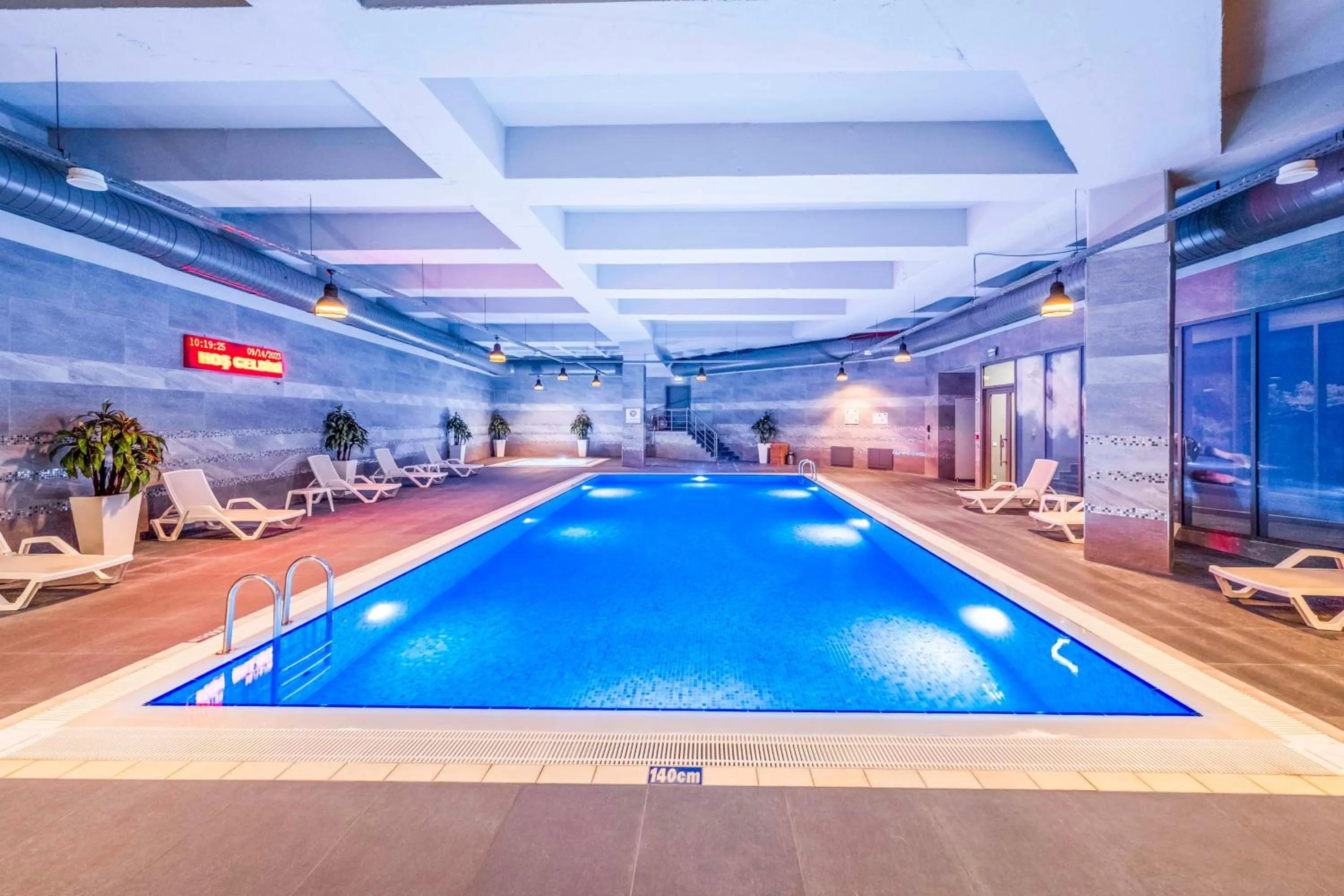 Pool view in Radisson Residences Vadistanbul