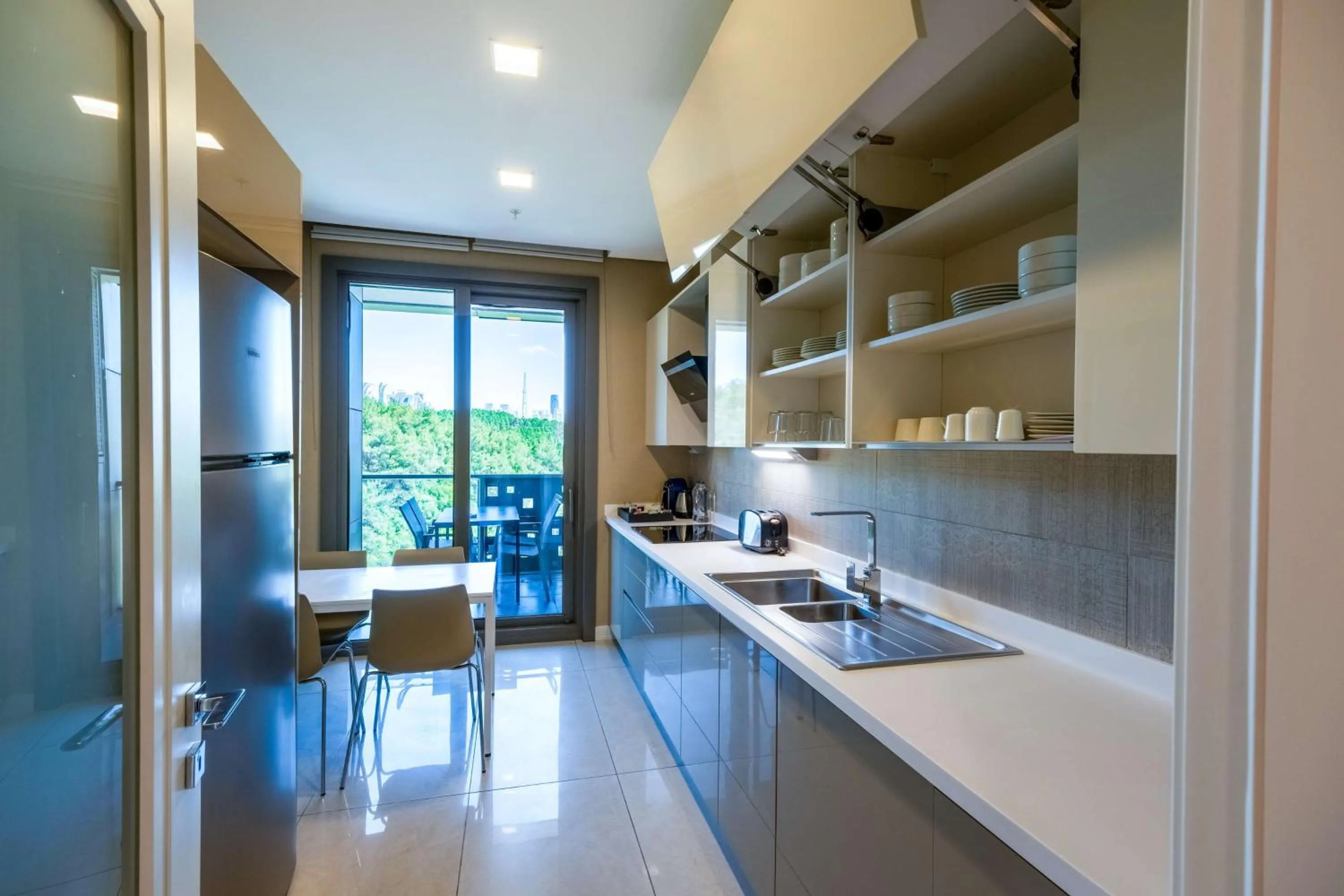 Kitchen or kitchenette in Radisson Residences Vadistanbul