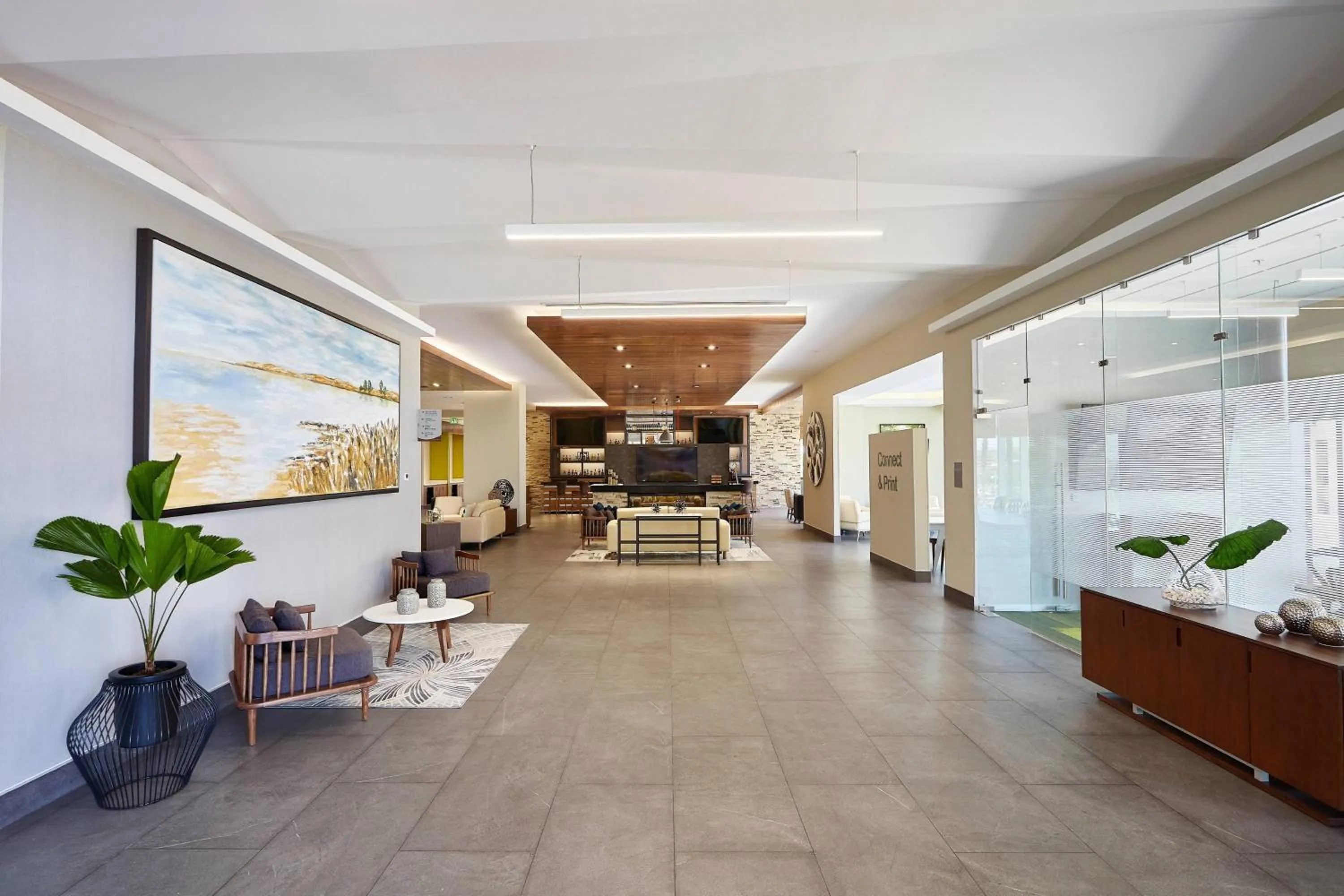 Lobby or reception in Fairfield Inn & Suites Silao Guanajuato Airport