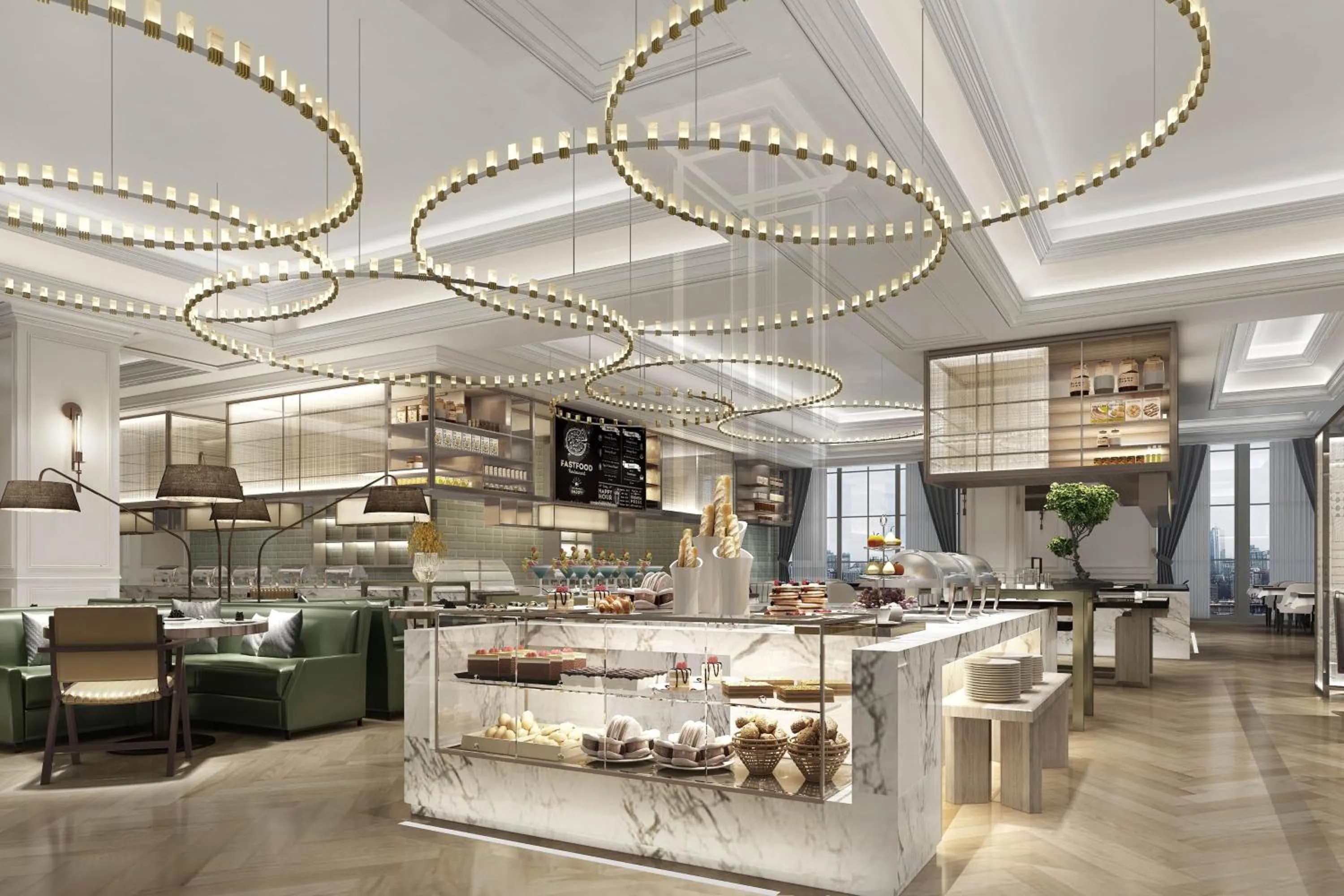 Restaurant/places to eat in Sheraton Yinchuan