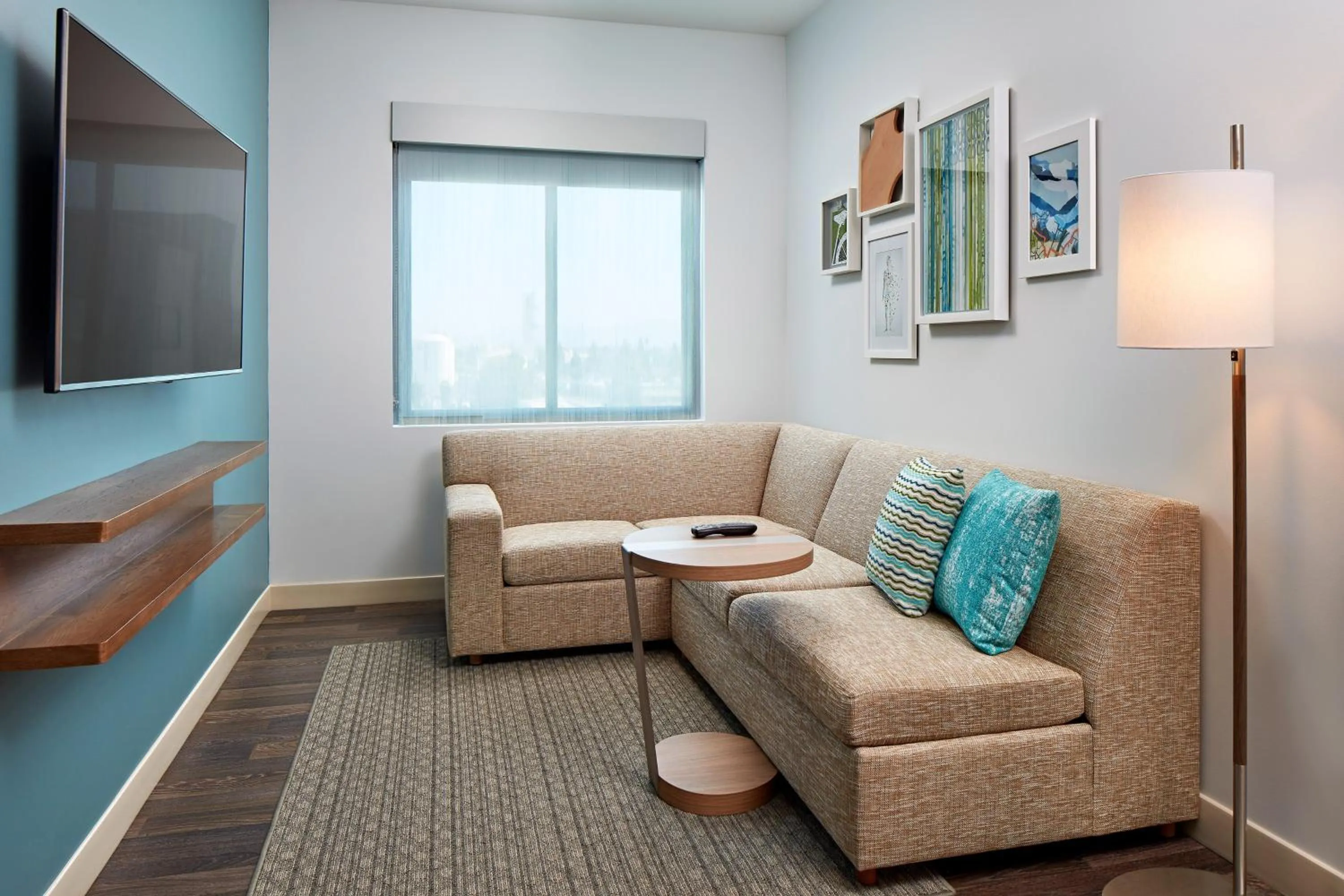 Living room in Element Santa Clara