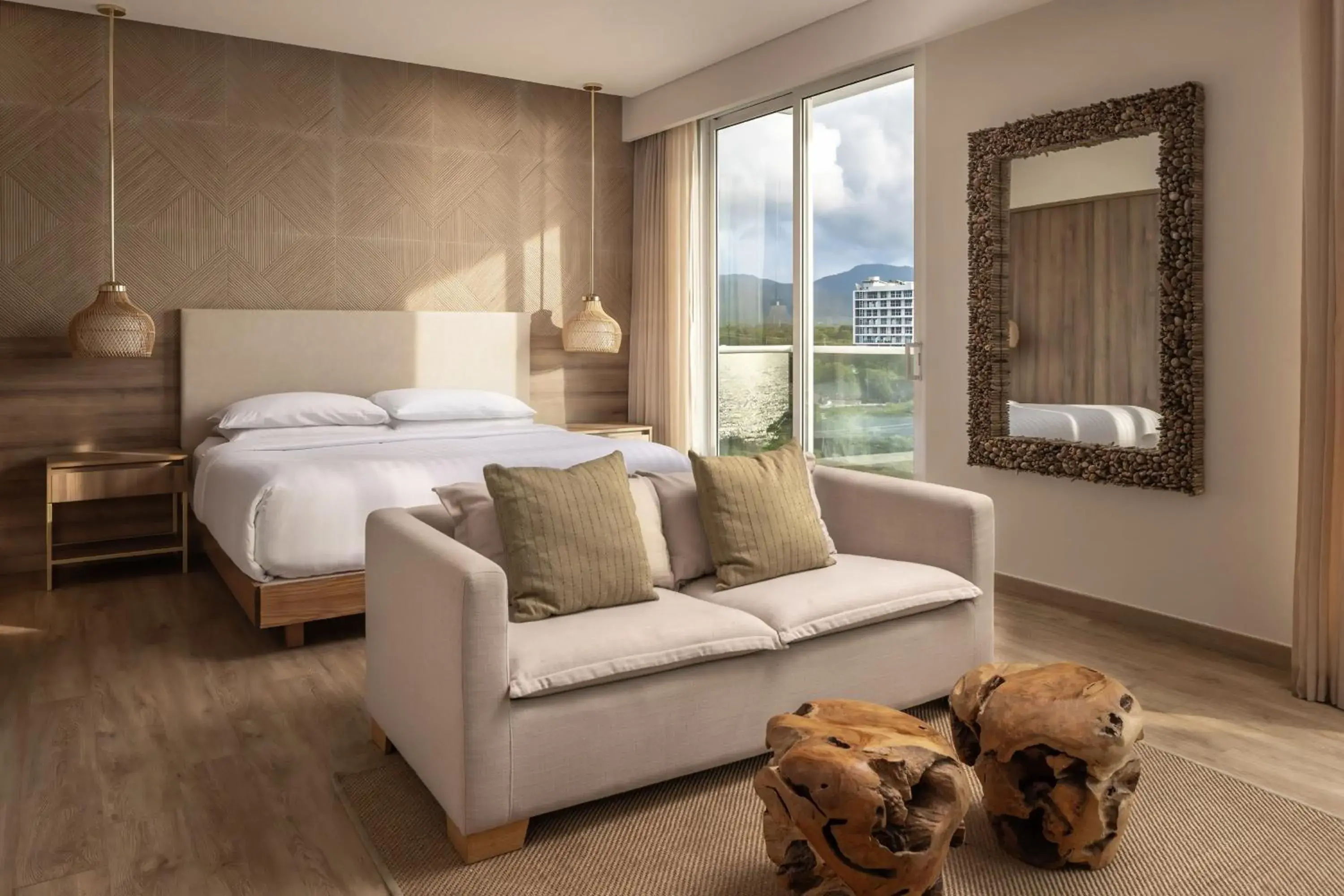 Junior Suite, 1 King, Sofa bed, Partial Ocean view, Balcony in Santa Marta Marriott Resort Playa Dormida Junior Suite, 1 King, Sofa bed, Partial Ocean view, Balcony in Santa Marta Marriott Resort Playa Dormida