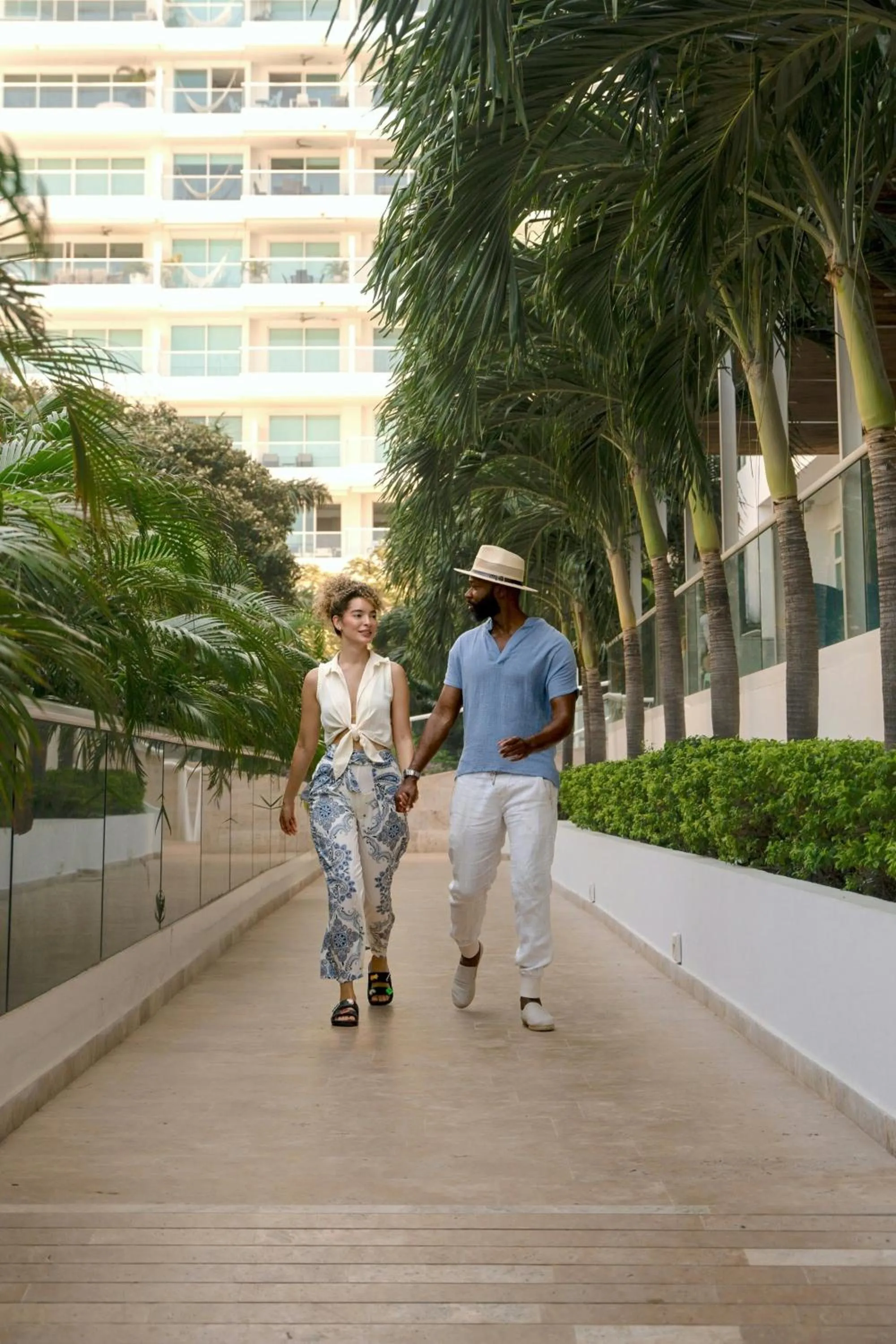 Swimming pool in Santa Marta Marriott Resort Playa Dormida