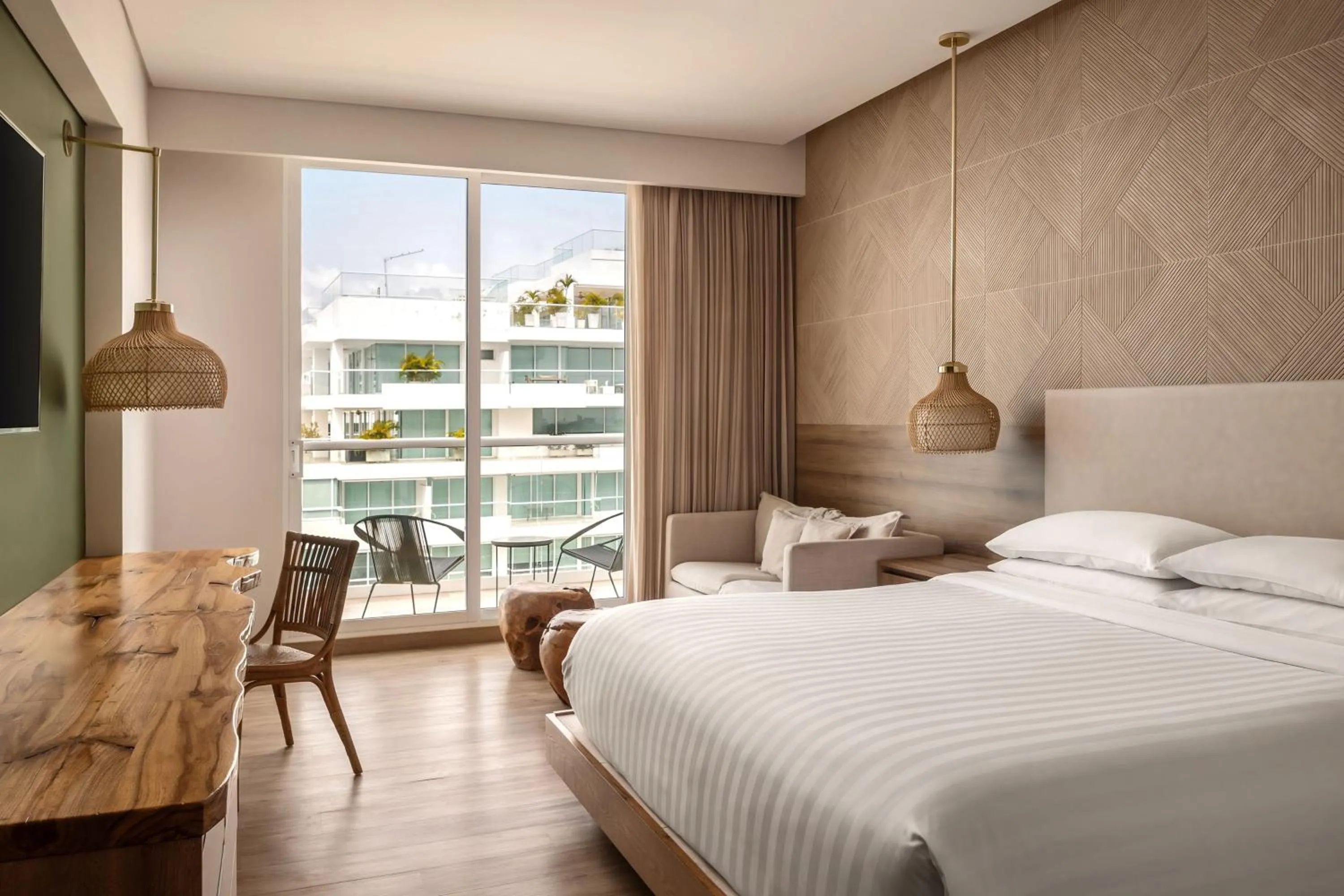 Photo of the whole room, Bed in Santa Marta Marriott Resort Playa Dormida