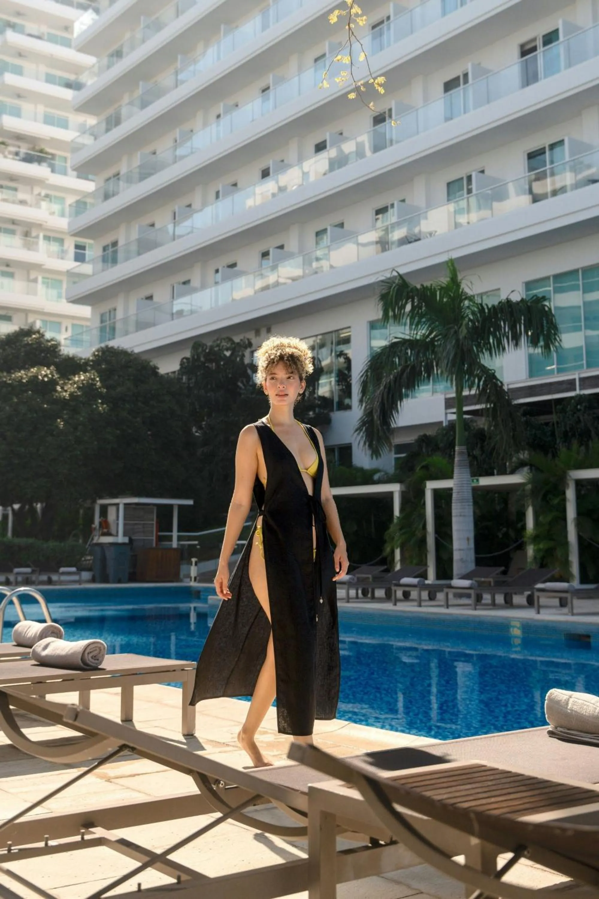 Swimming pool in Santa Marta Marriott Resort Playa Dormida