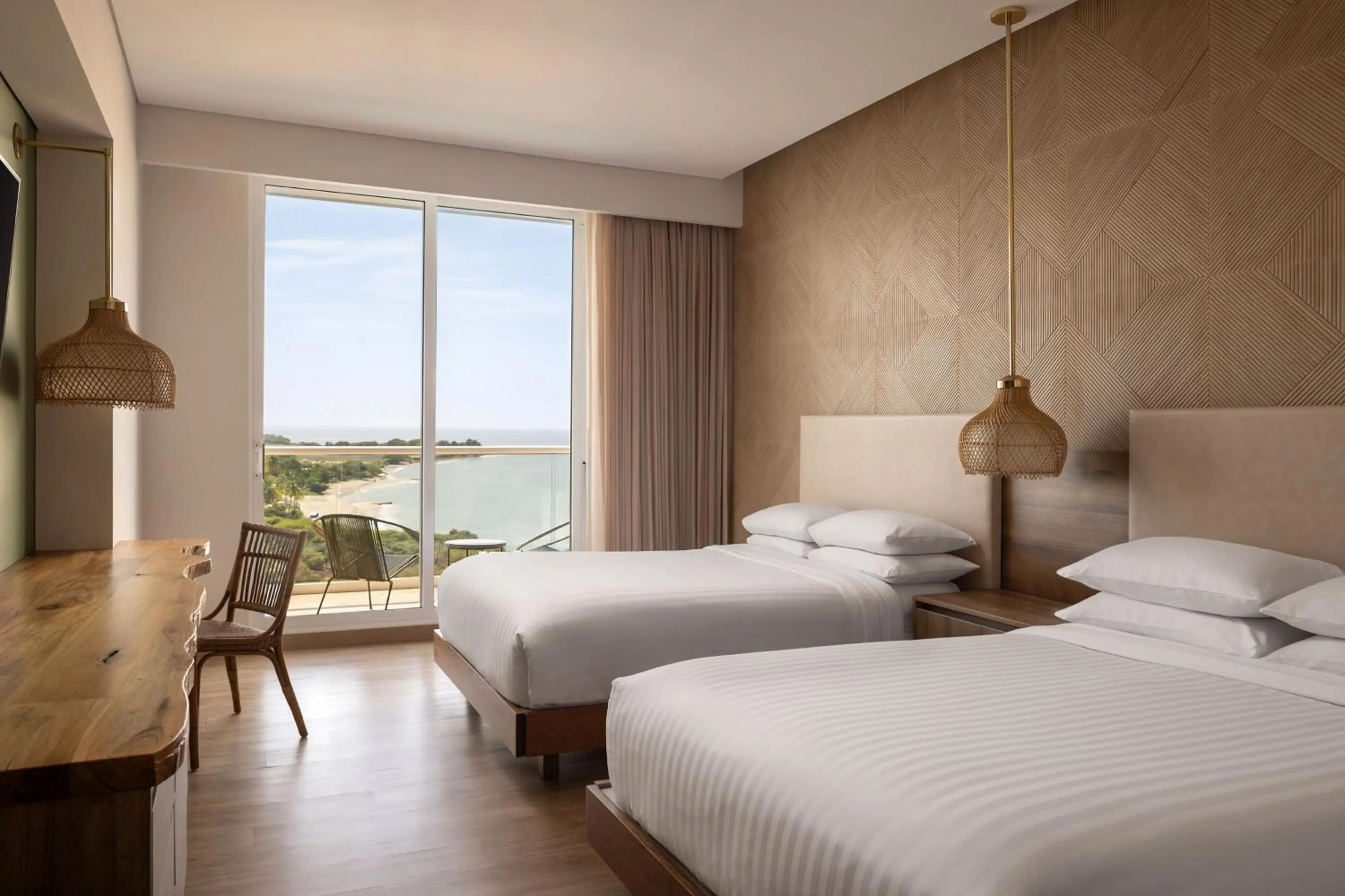 Photo of the whole room, Bed in Santa Marta Marriott Resort Playa Dormida