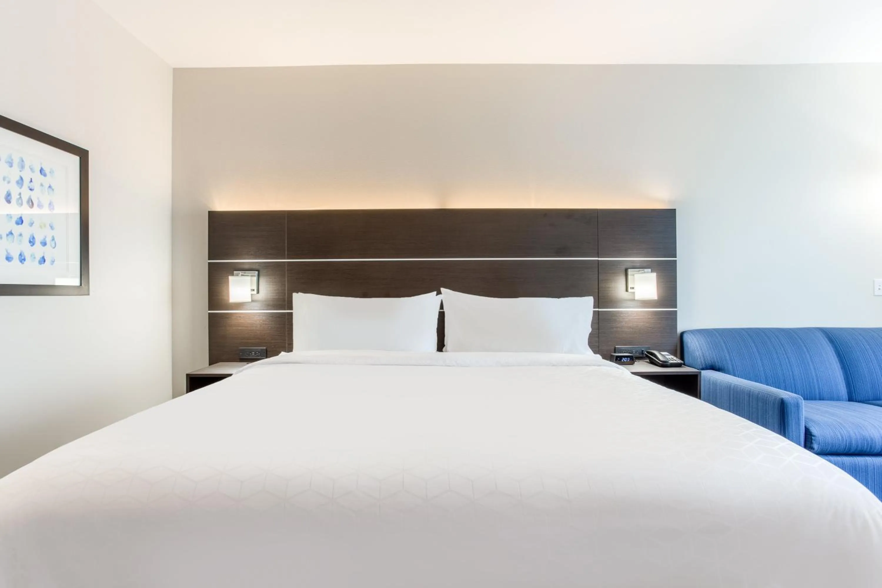 Bedroom, Bed in Holiday Inn Express & Suites - Ottawa, an IHG Hotel