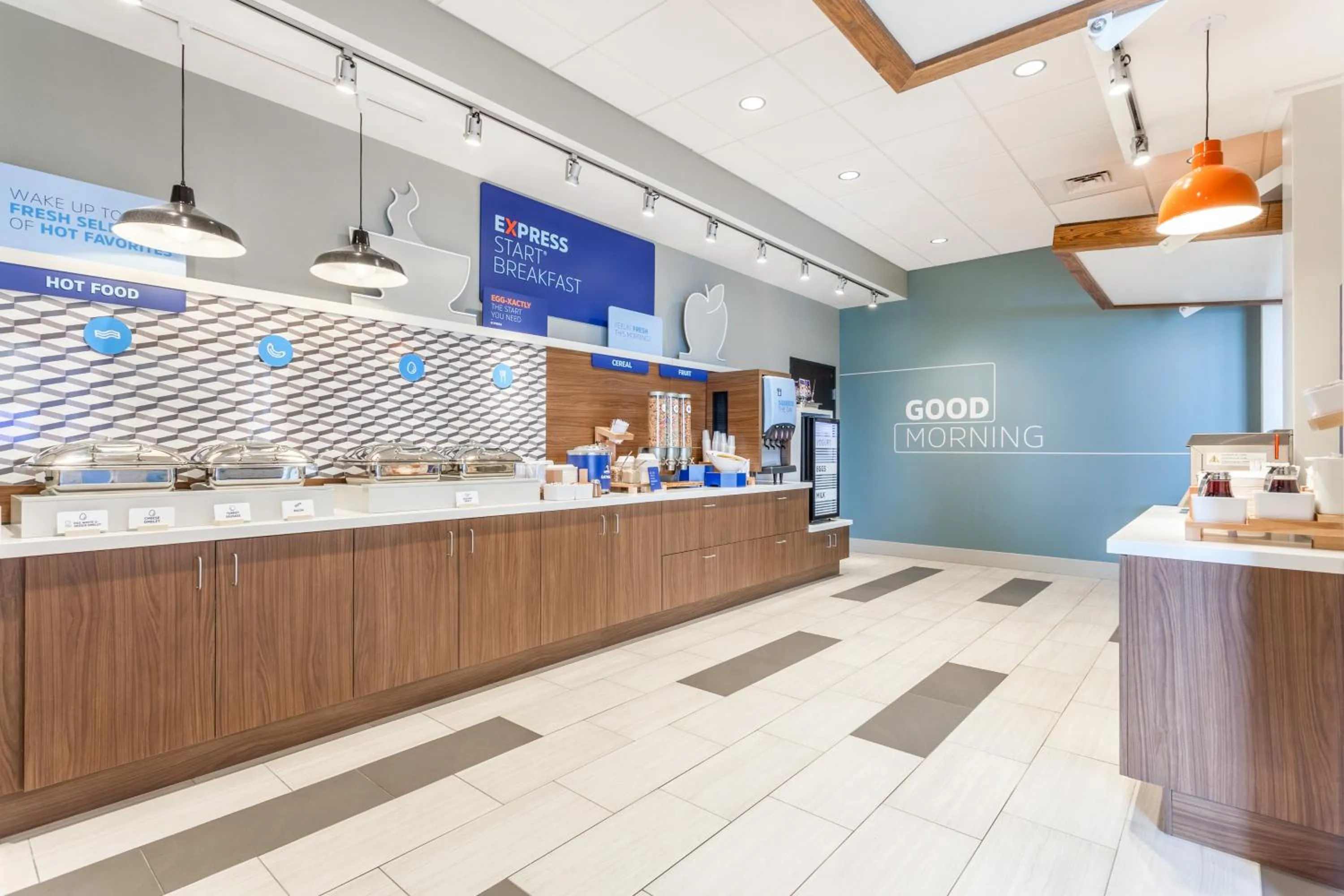 Breakfast in Holiday Inn Express & Suites - Ottawa, an IHG Hotel