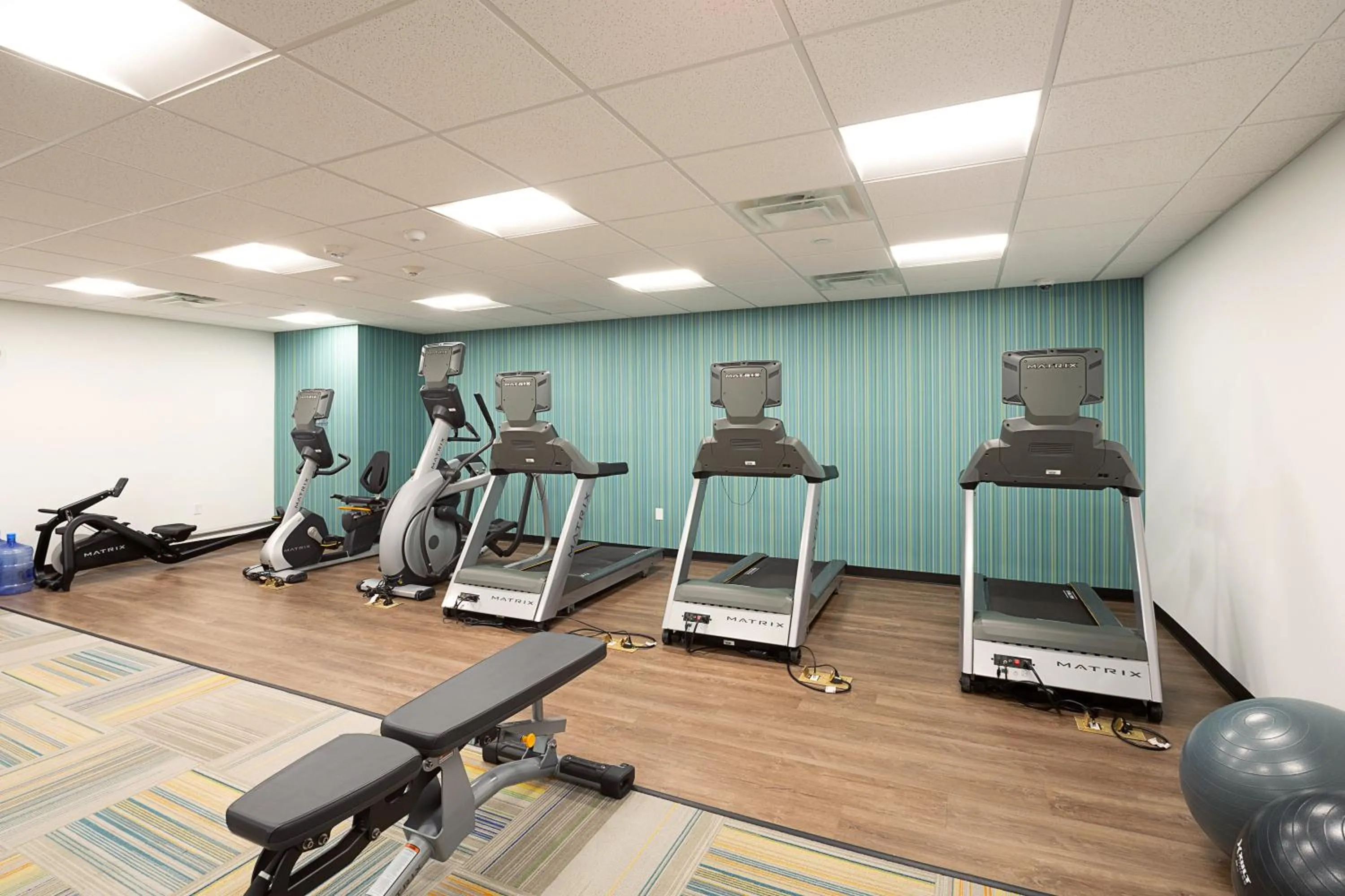 Fitness centre/facilities in Holiday Inn Express & Suites - Wentzville St Louis West by IHG