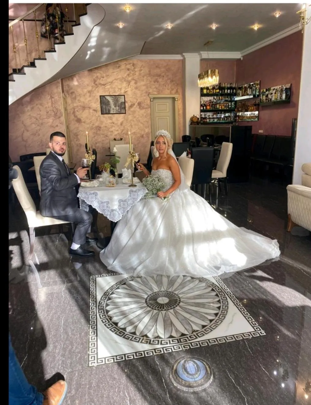 Seating area in Nork Boutique Hotel