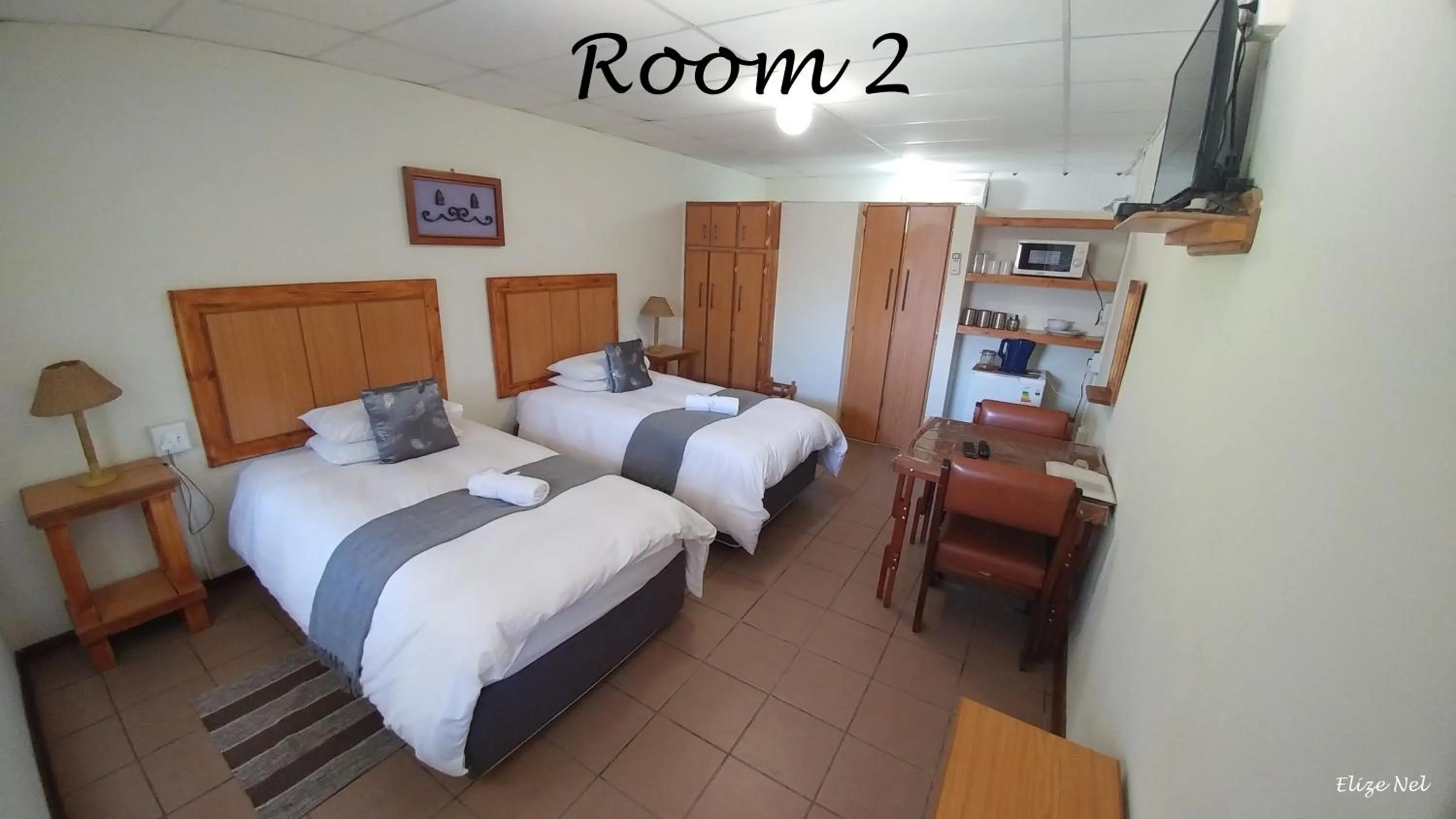 Bed in Hopetown Guesthouse