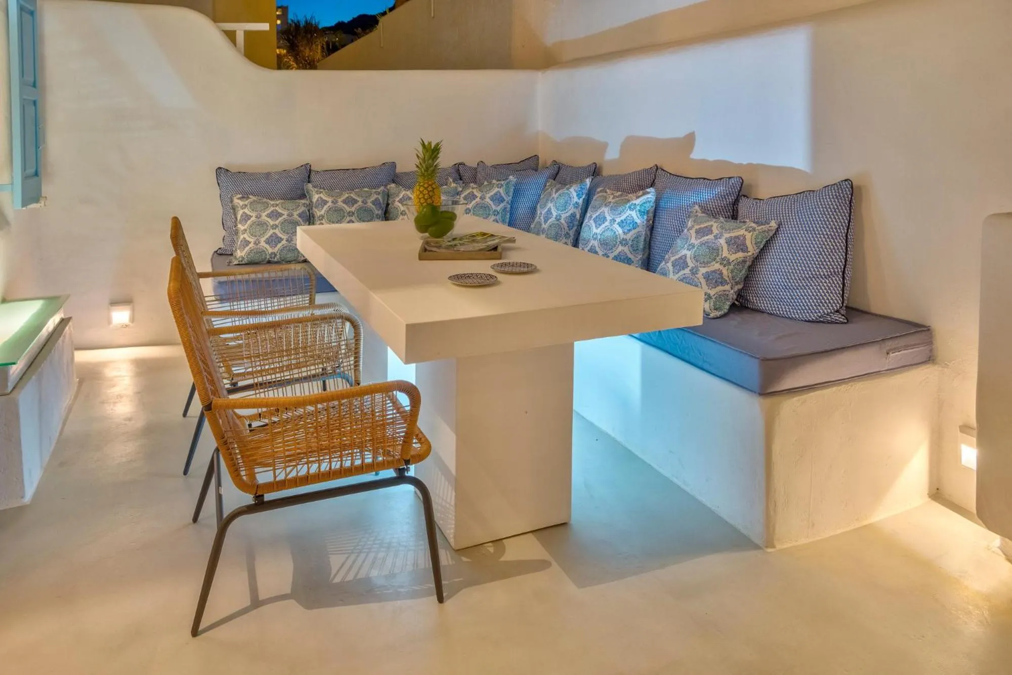 Balcony/Terrace in Mykonian Mews Luxury Suites