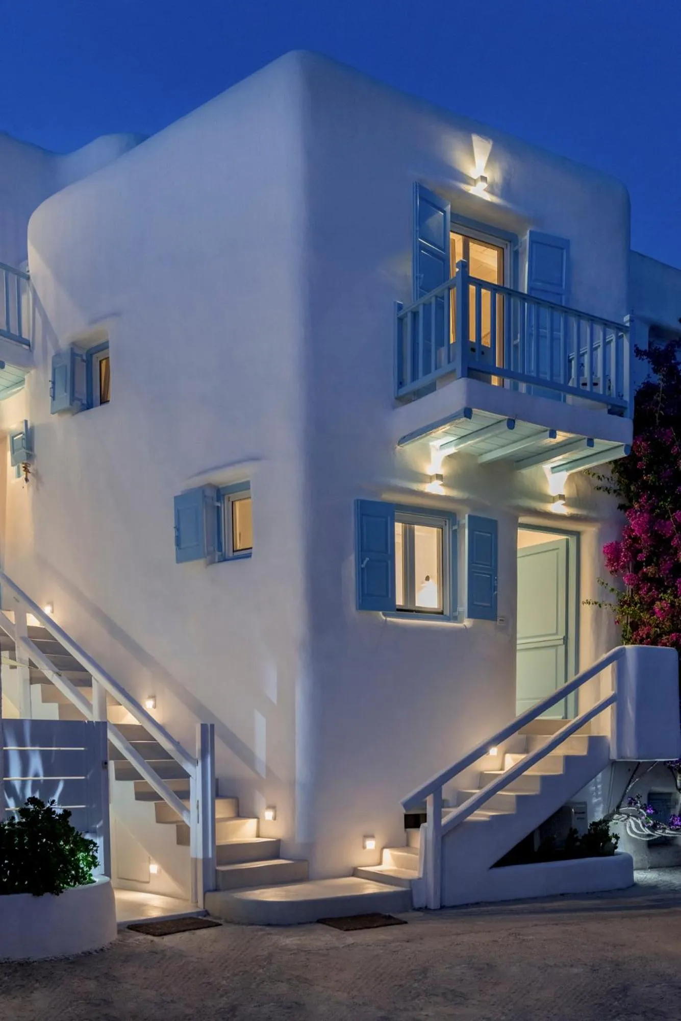 Property building in Mykonian Mews Luxury Suites