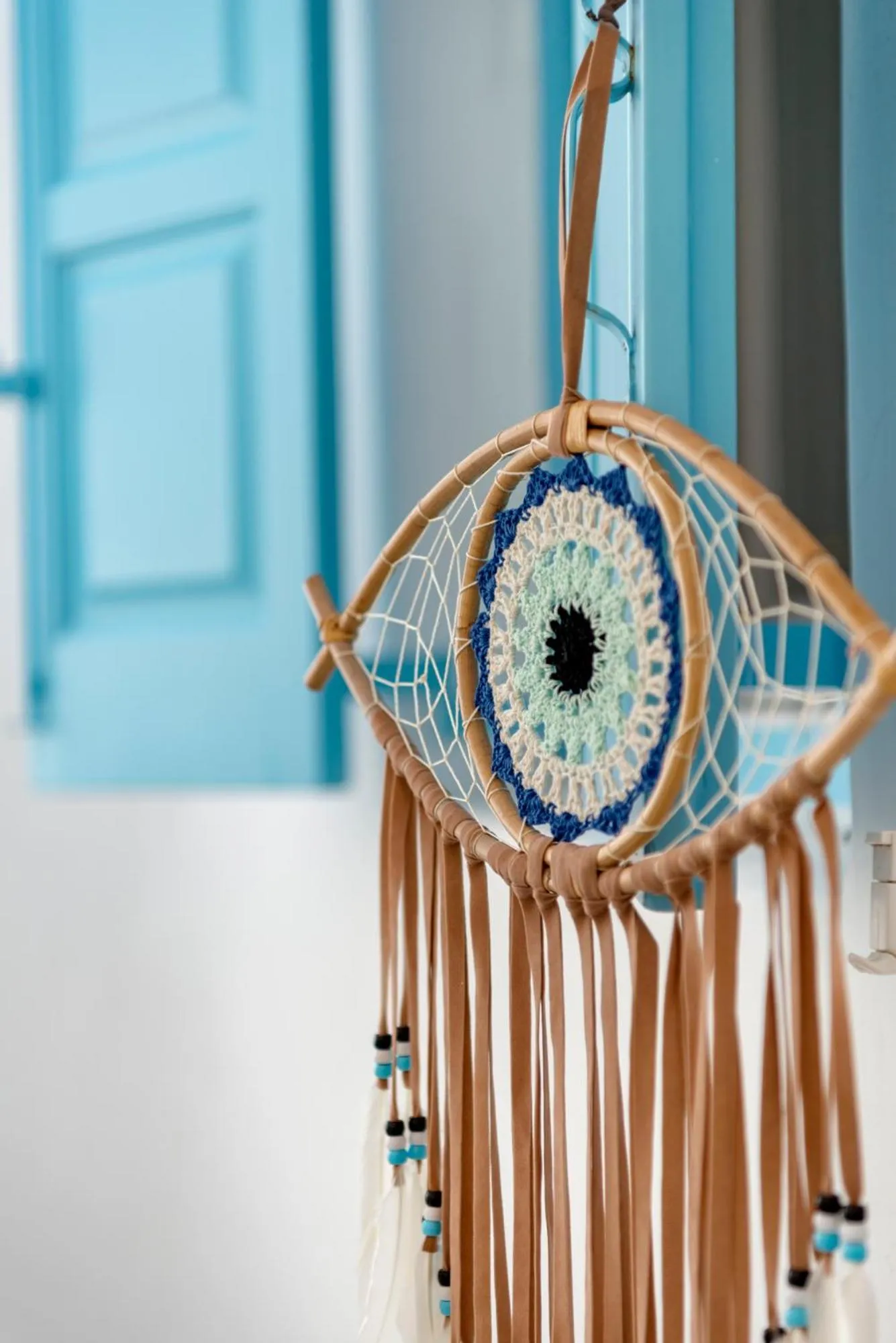 Decorative detail in Mykonian Mews Luxury Suites