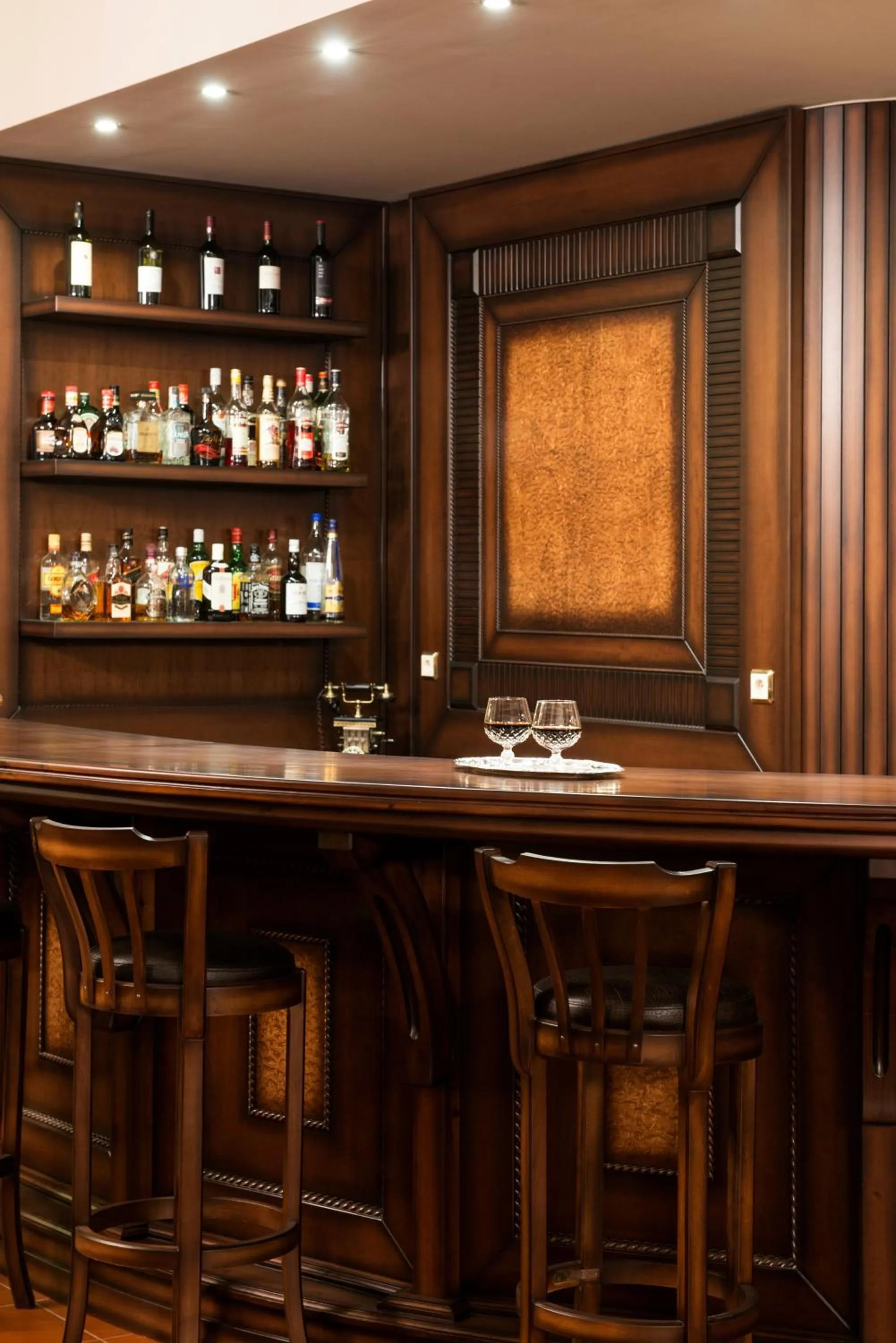 Lounge or bar in Hotel Kastraki