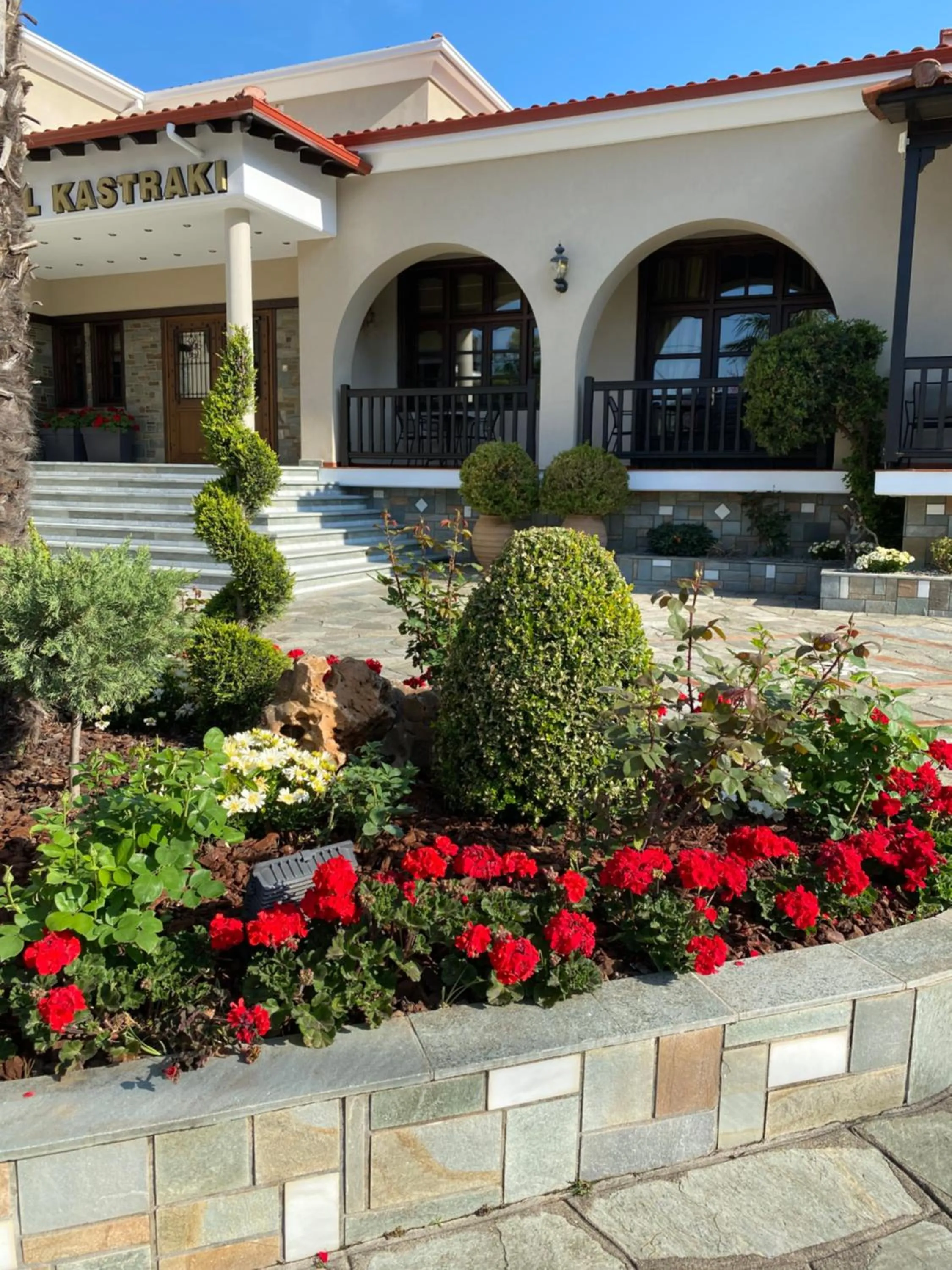 Property building in Hotel Kastraki
