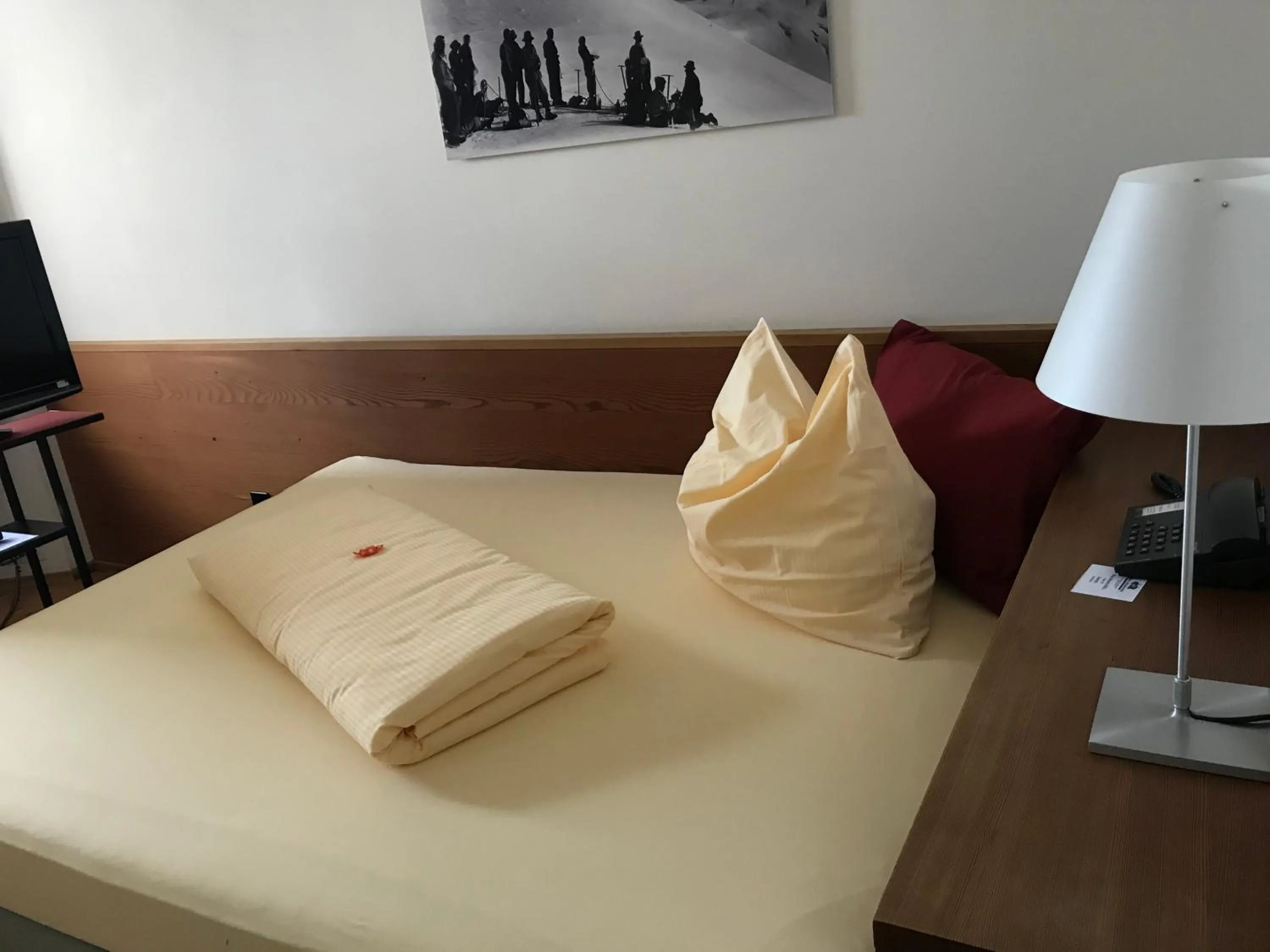 Bed in Hôtel Bodenhaus